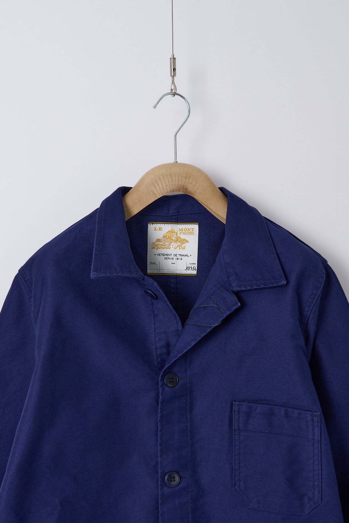 Moleskin Work Jacket (Mens) - Blue