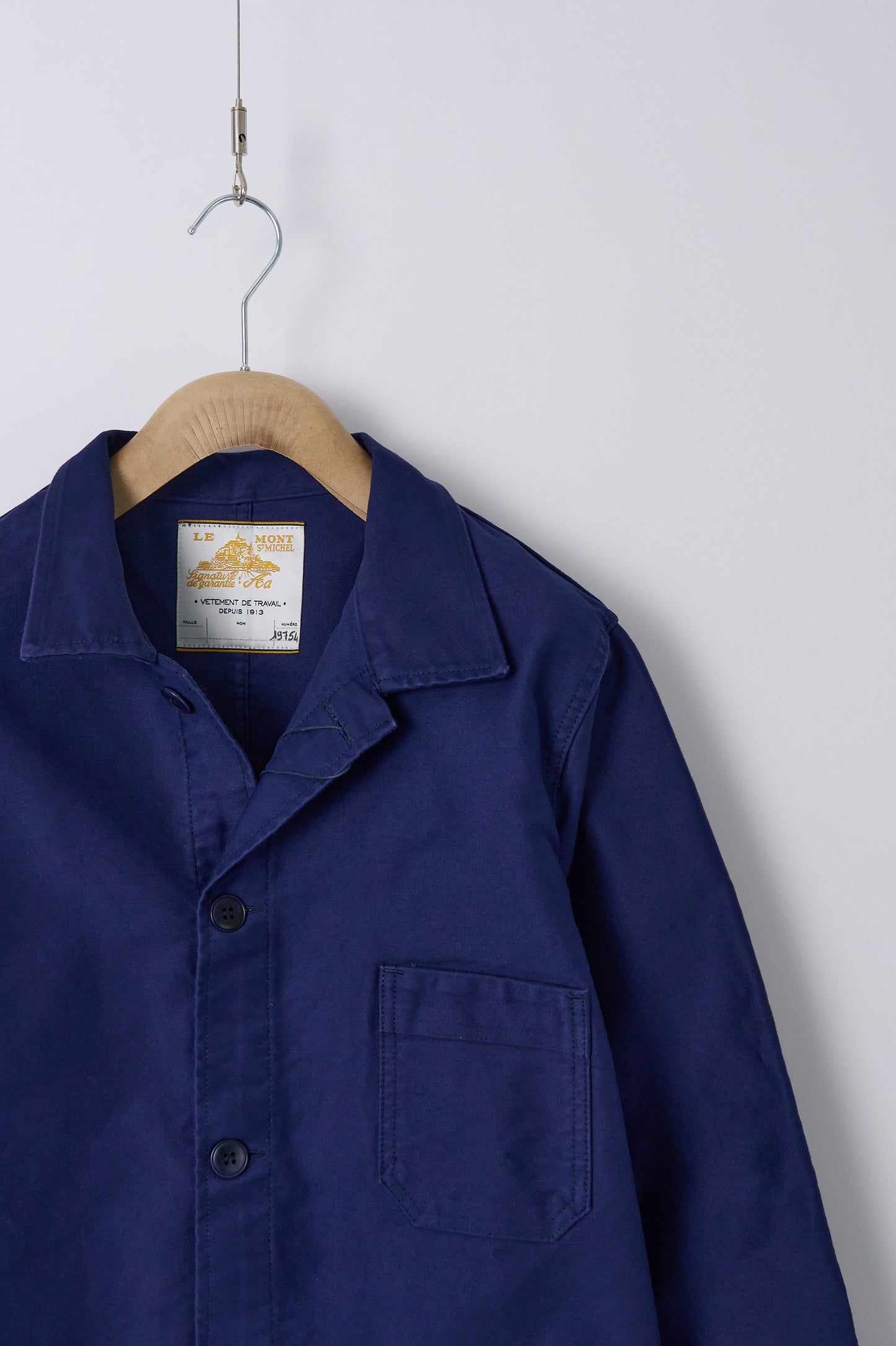 Moleskin Work Jacket (Mens) - Blue