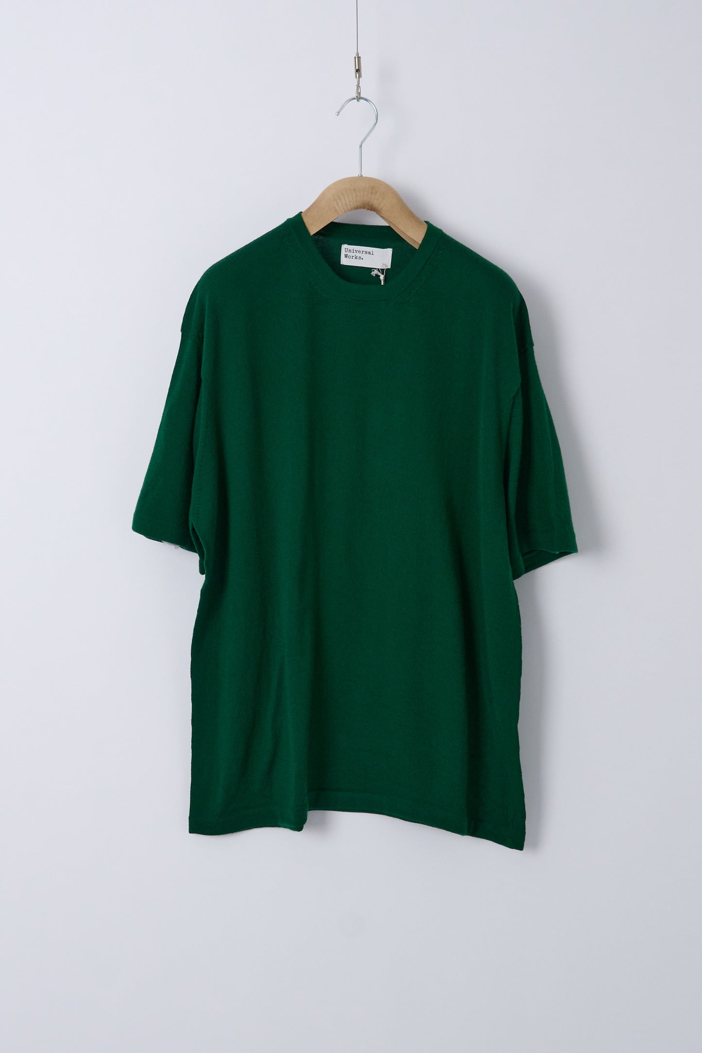Knit Tee Merino Fine Knit - Green
