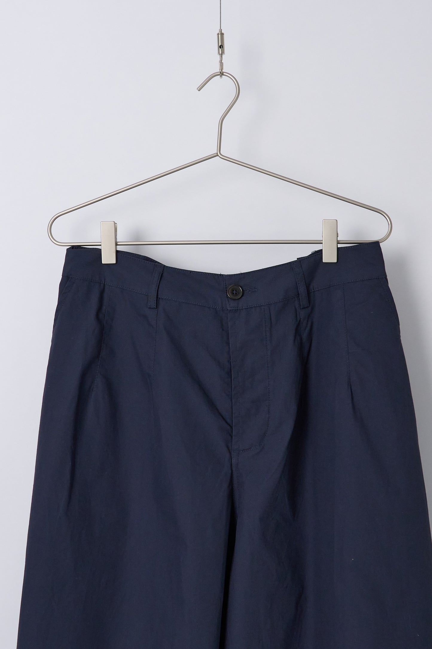 Dutch Pant Peached Poplin - Navy