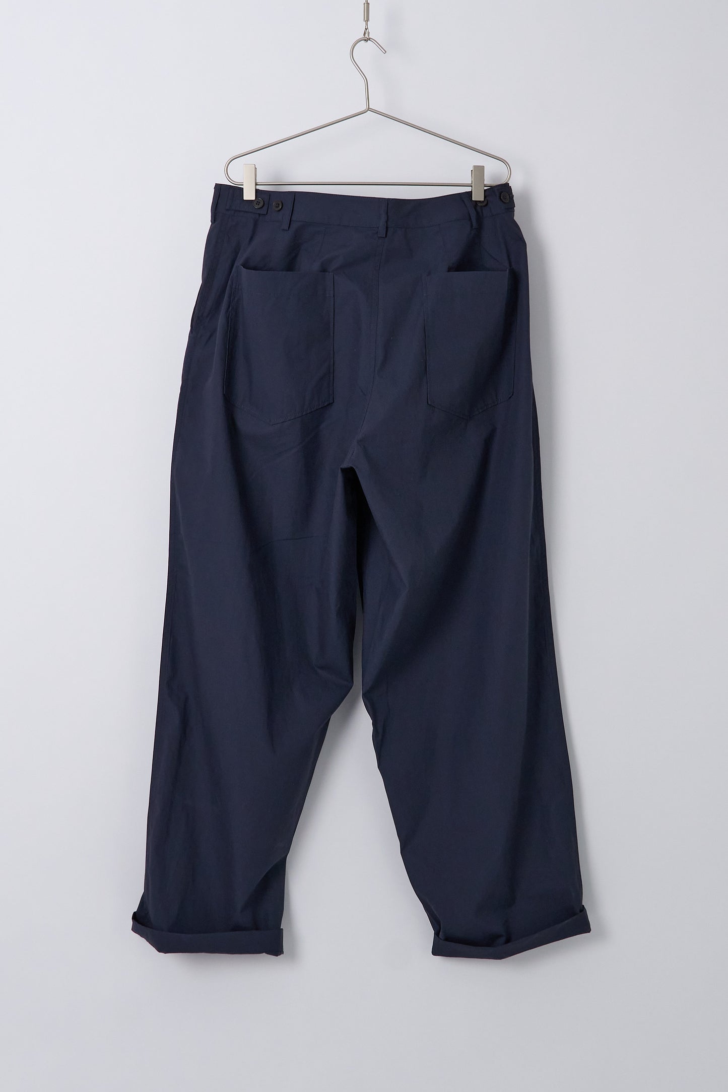Dutch Pant Peached Poplin - Navy