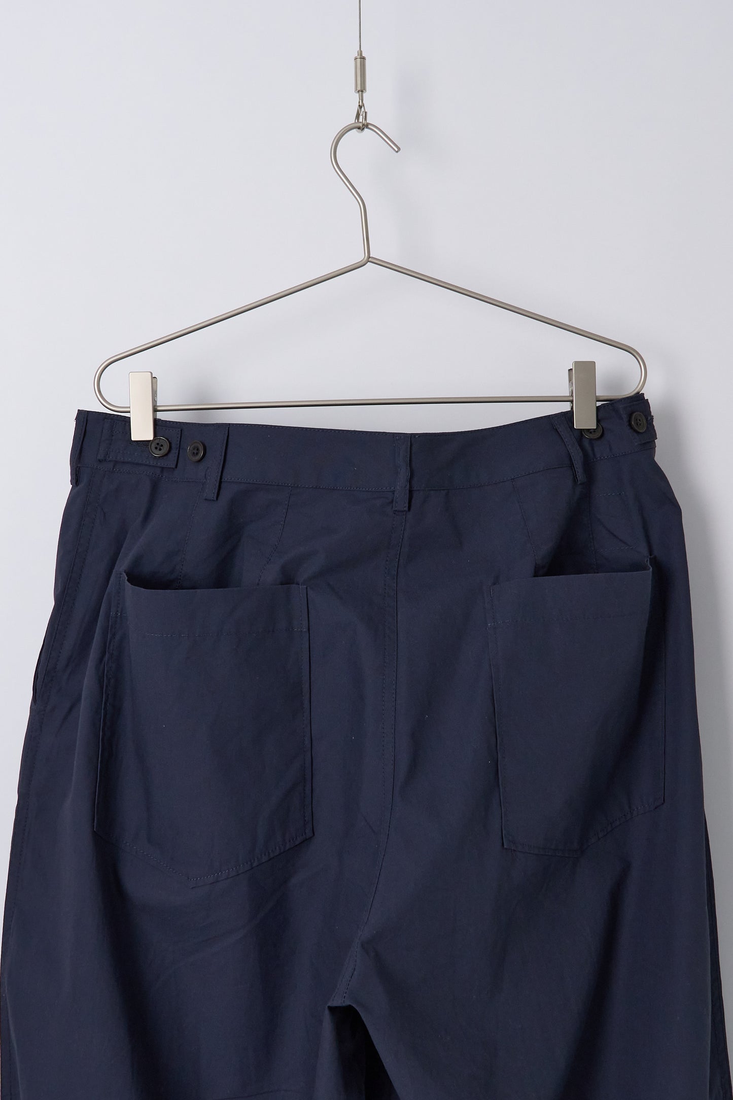 Dutch Pant Peached Poplin - Navy