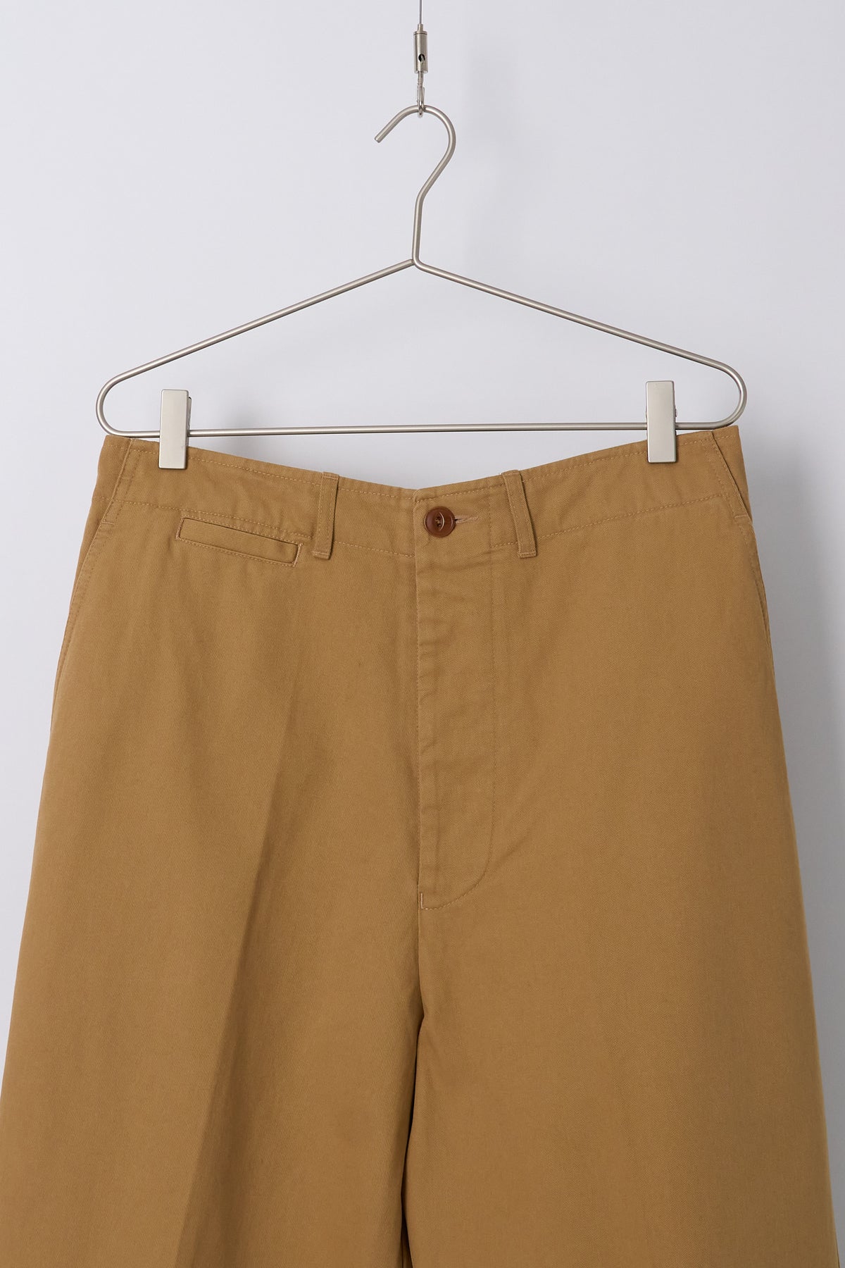 1920s Cotton Twill Worker Chino Khaki