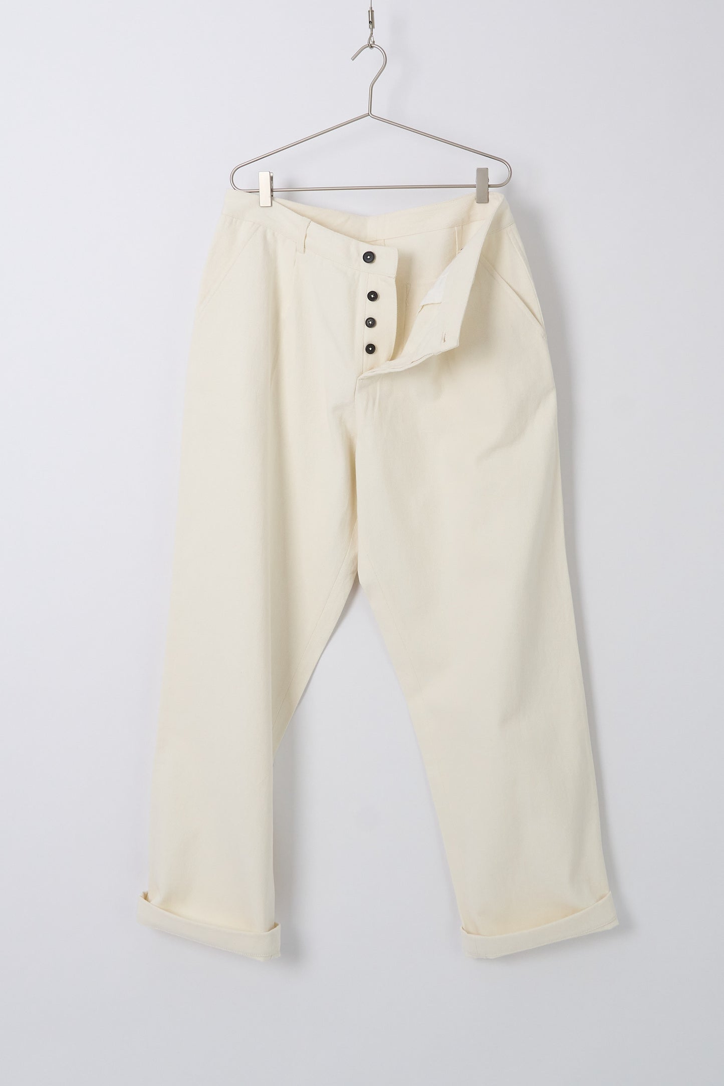 Duke Pant Slub Drill - Ecru