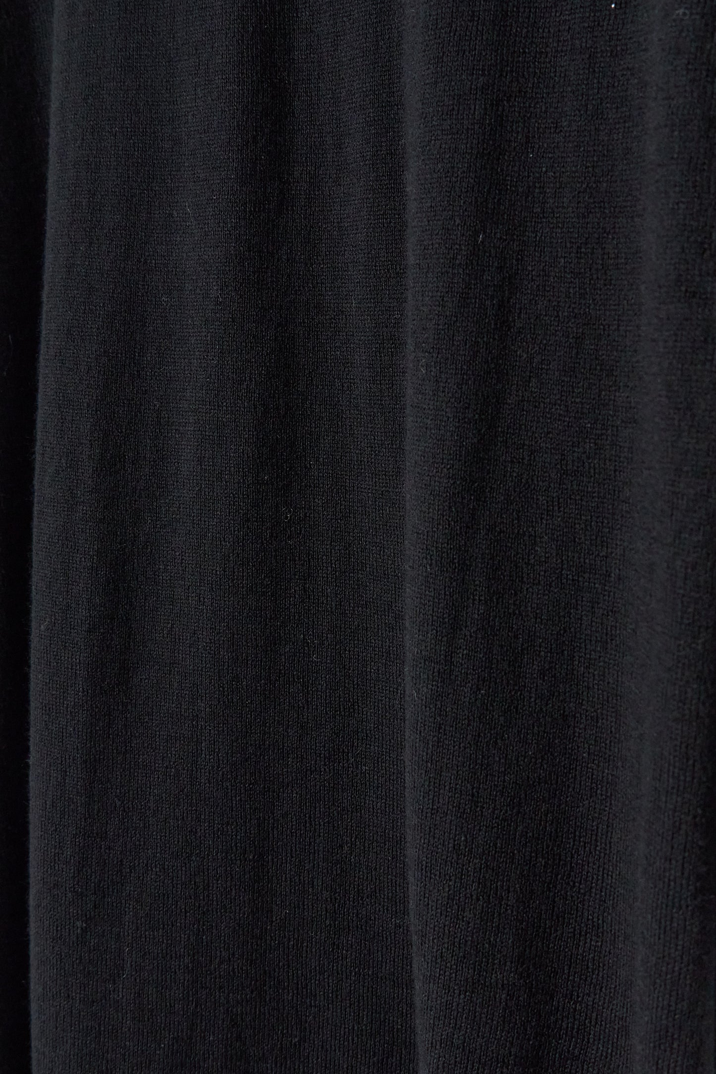 S/S Pullover Knit Shirt II Woolcot Bio - Black