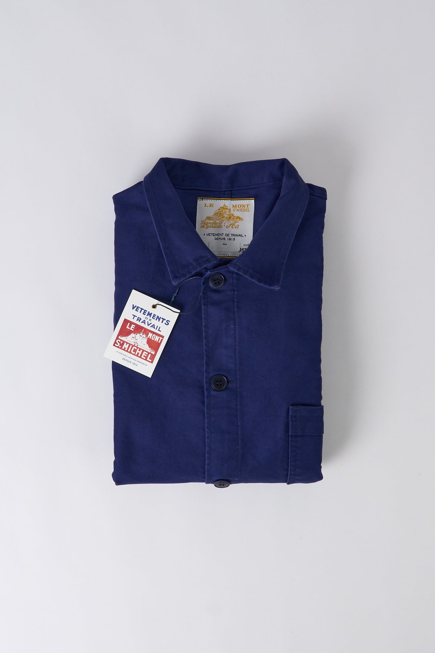 Moleskin Work Jacket (Mens) - Blue