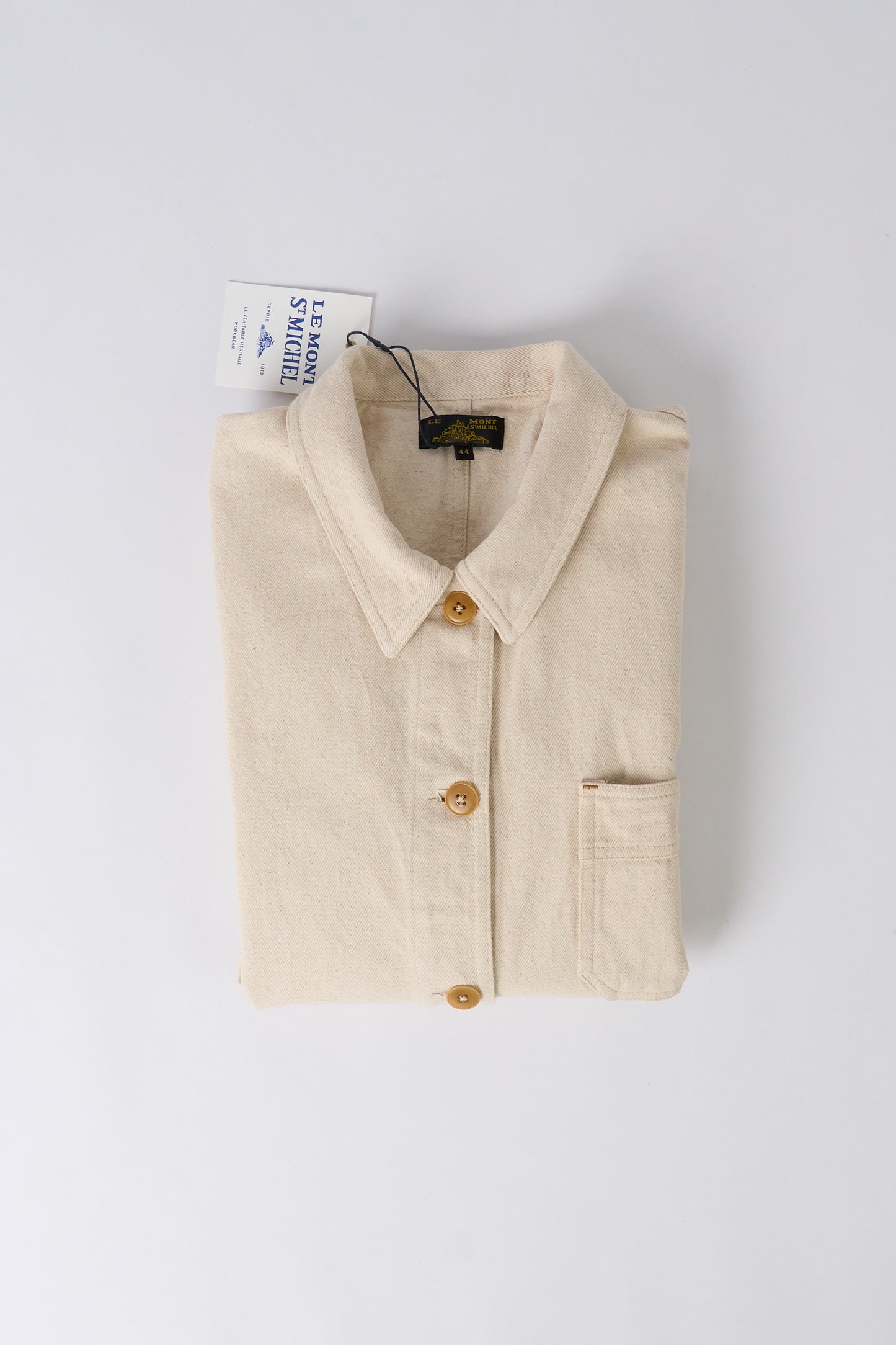 Vonk Work Denim Jacket - Offwhite