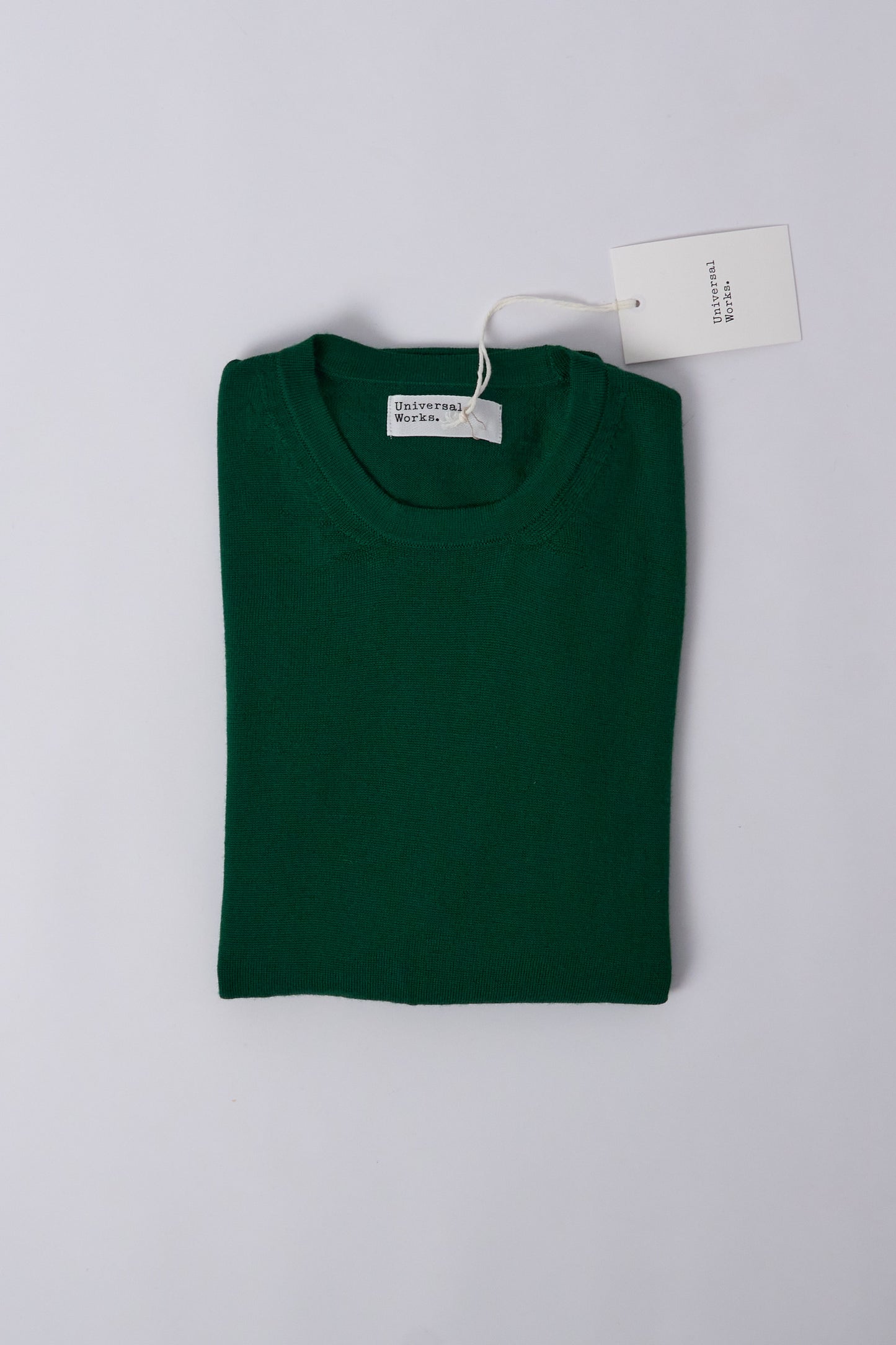 Knit Tee Merino Fine Knit - Green