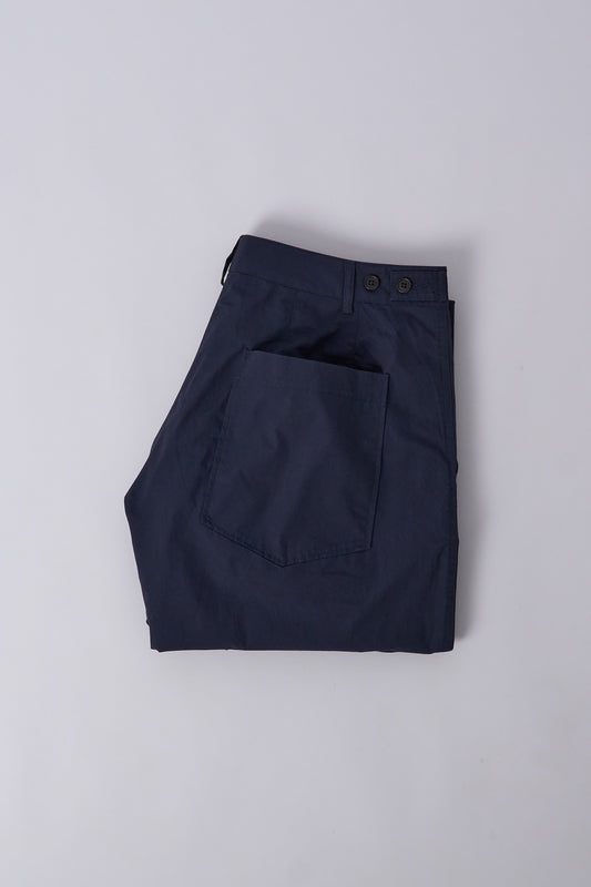 Dutch Pant Peached Poplin - Navy