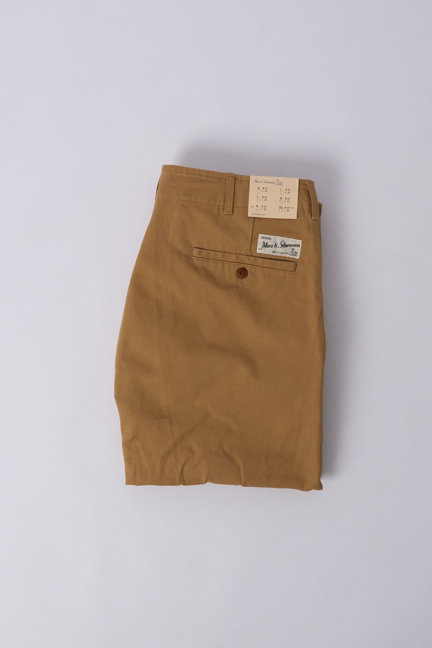 1920s Cotton Twill Worker Chino Khaki