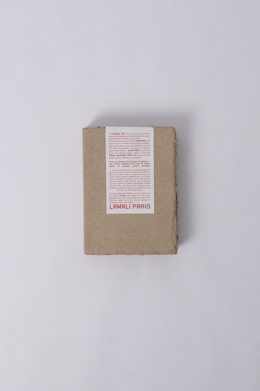 Lamali Handmade Notebook - Linen 18x24cm
