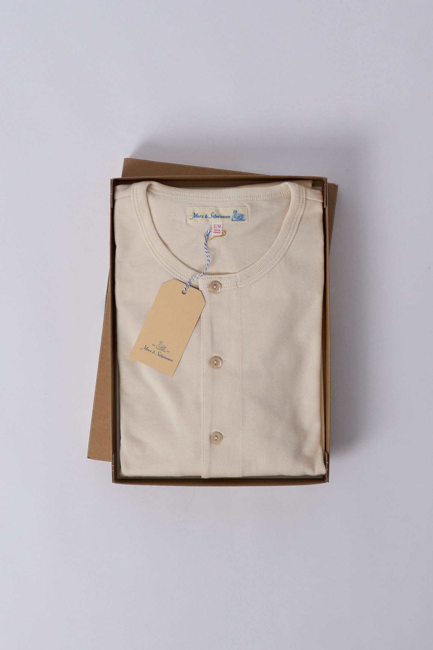 2M06 Refined Long Sleeve Henley Nature