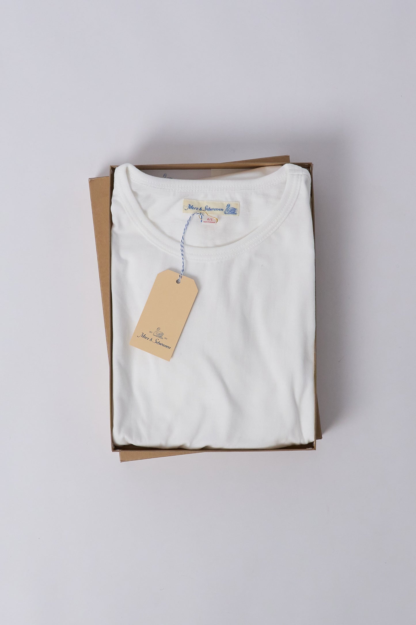 1950sLS Loopwheeled Lightweight Longsleeve - White