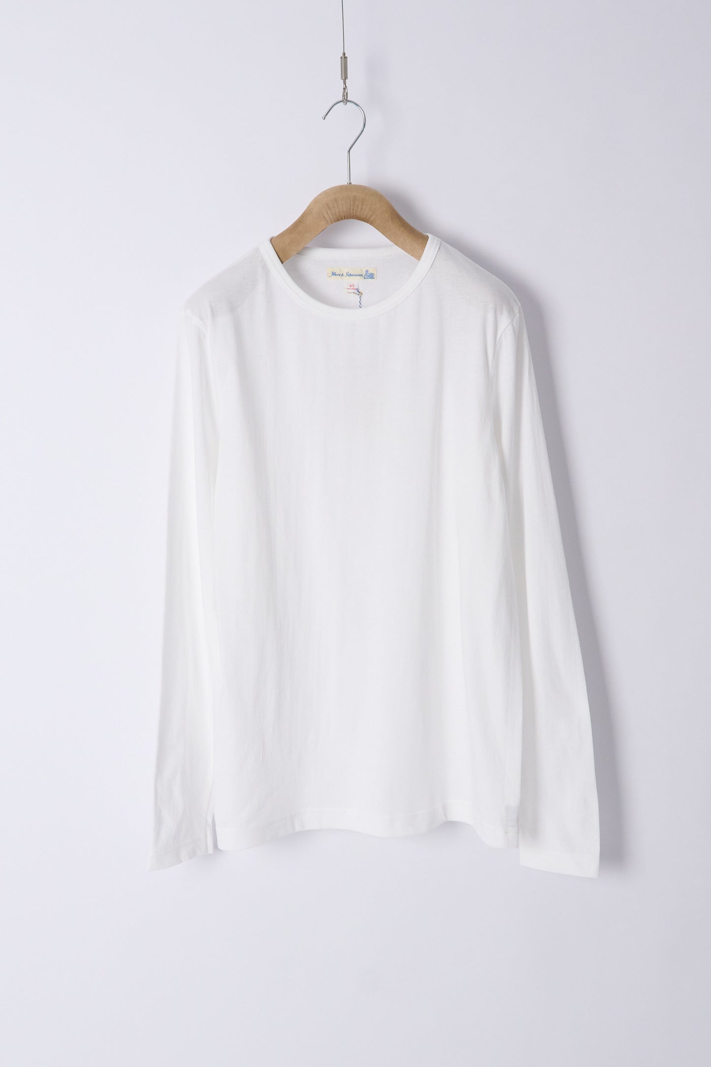 1950sLS Loopwheeled Lightweight Longsleeve - White