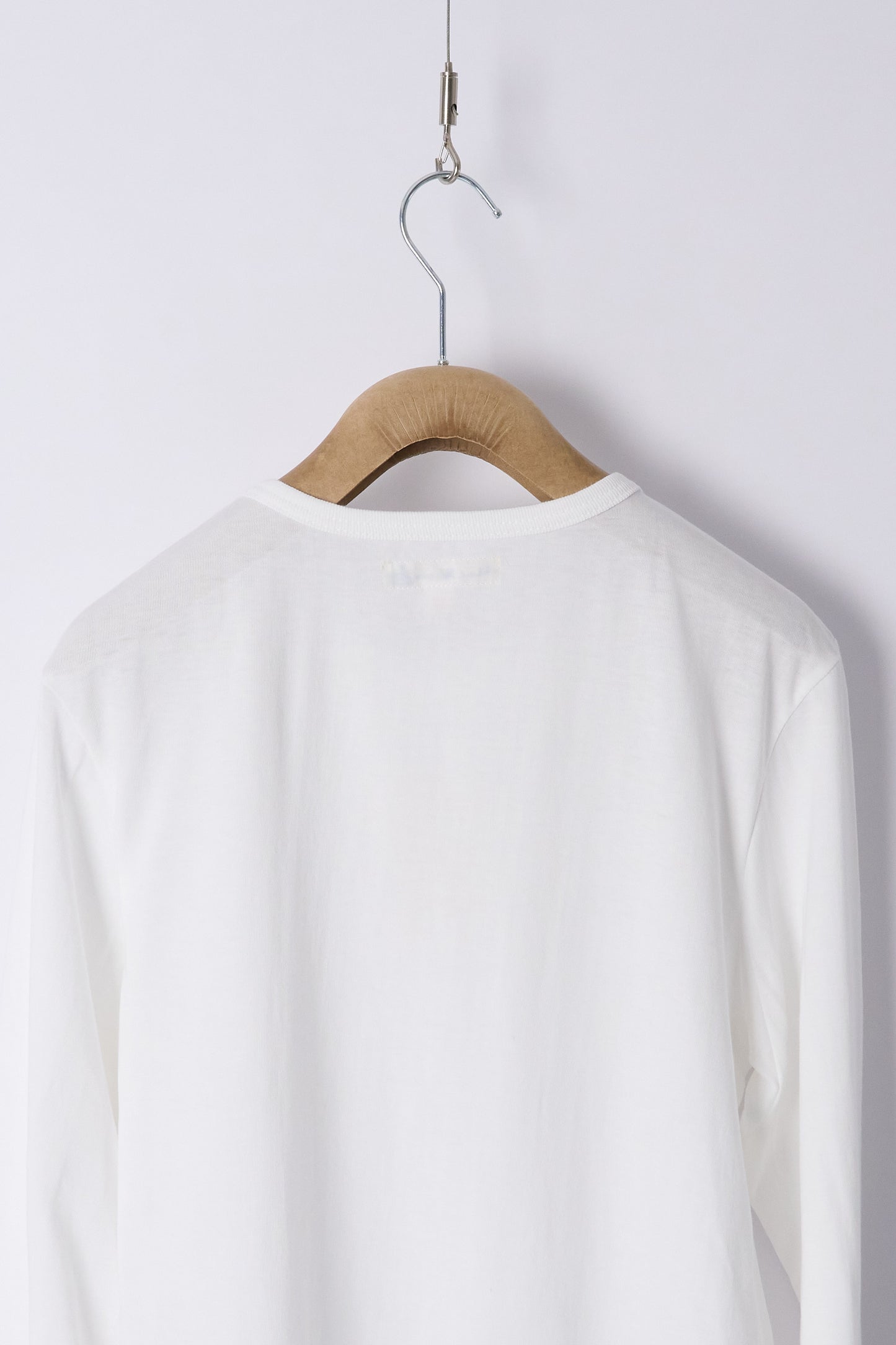1950sLS Loopwheeled Lightweight Longsleeve - White