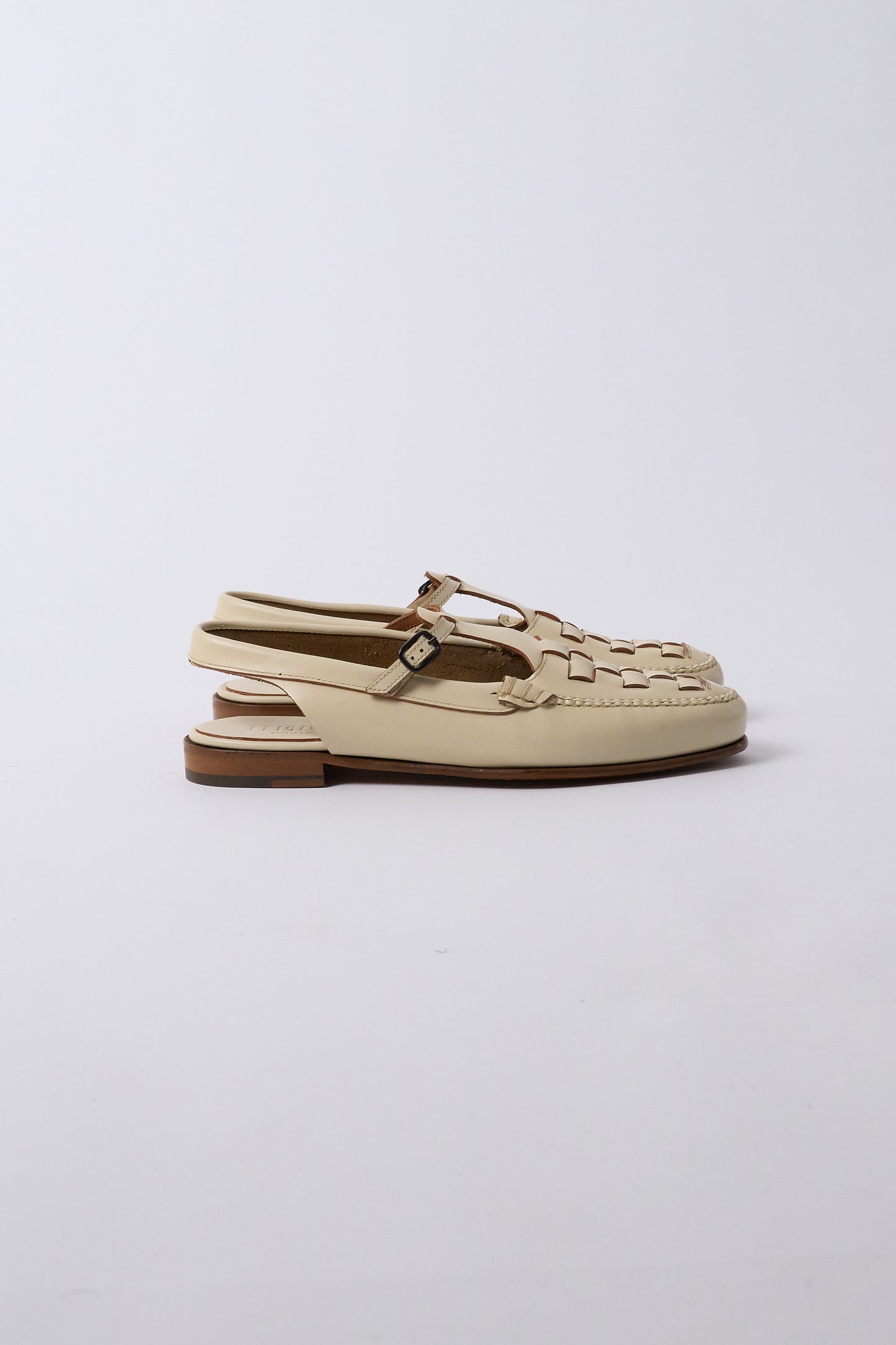 Roqueta Slingback Loafer - Custard