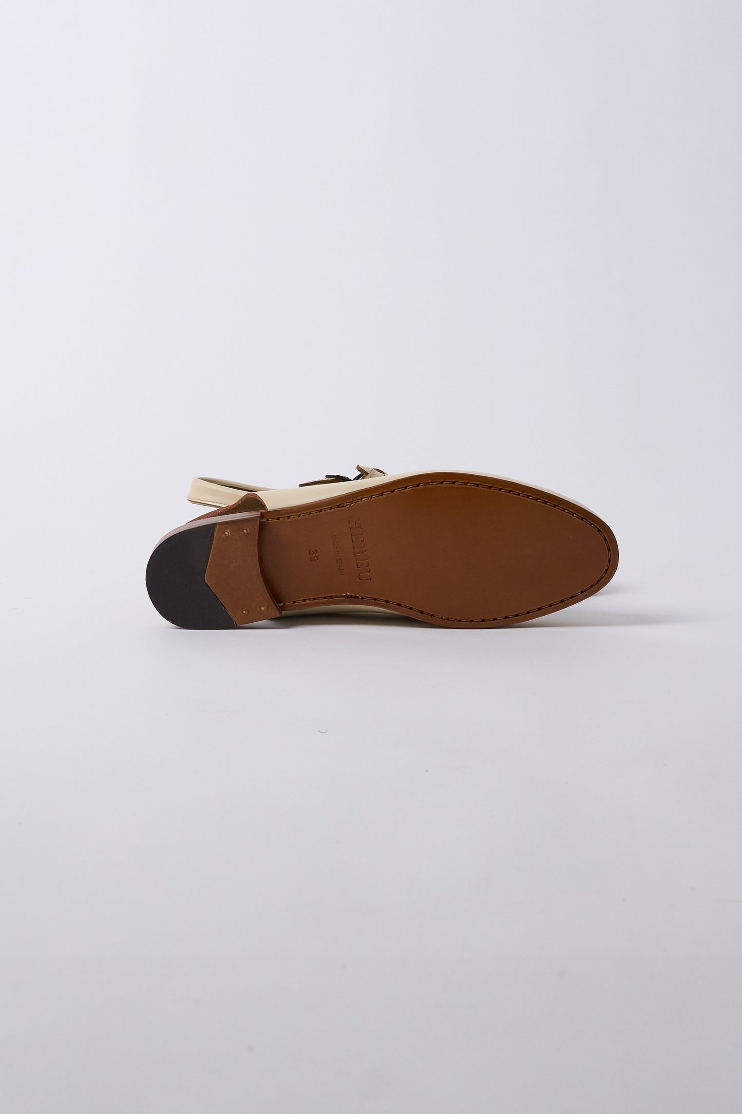 Roqueta Slingback Loafer - Custard