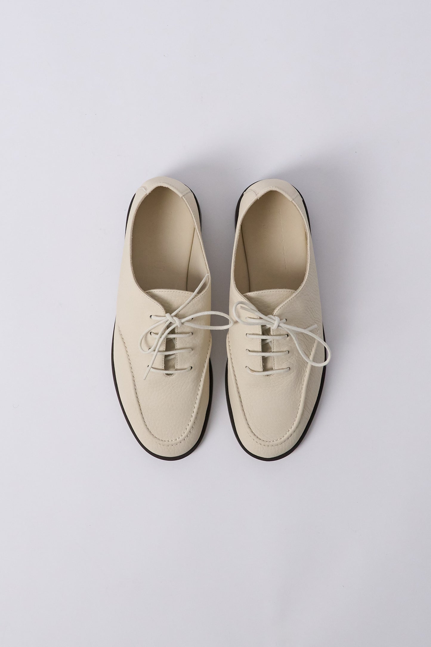 Juliol Lace-up Deconstructed Loafer - Ivory