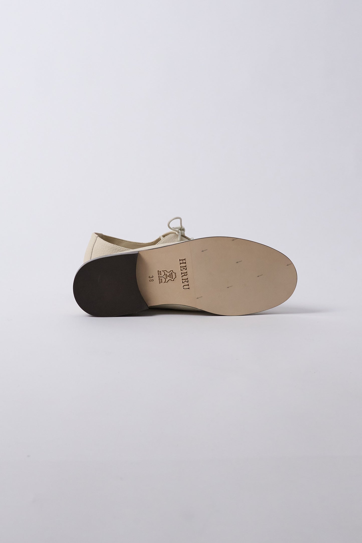 Juliol Lace-up Deconstructed Loafer - Ivory
