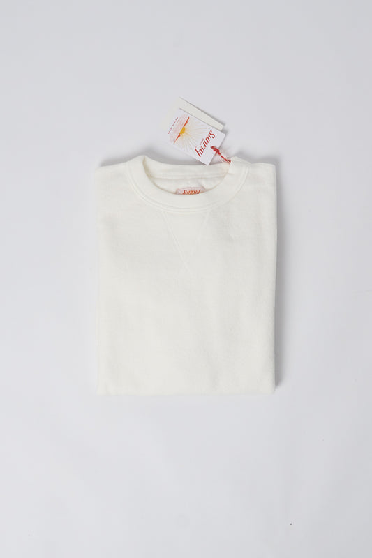 Hina CN Sweatshirt - Japanese Brushed Fleece - Off White