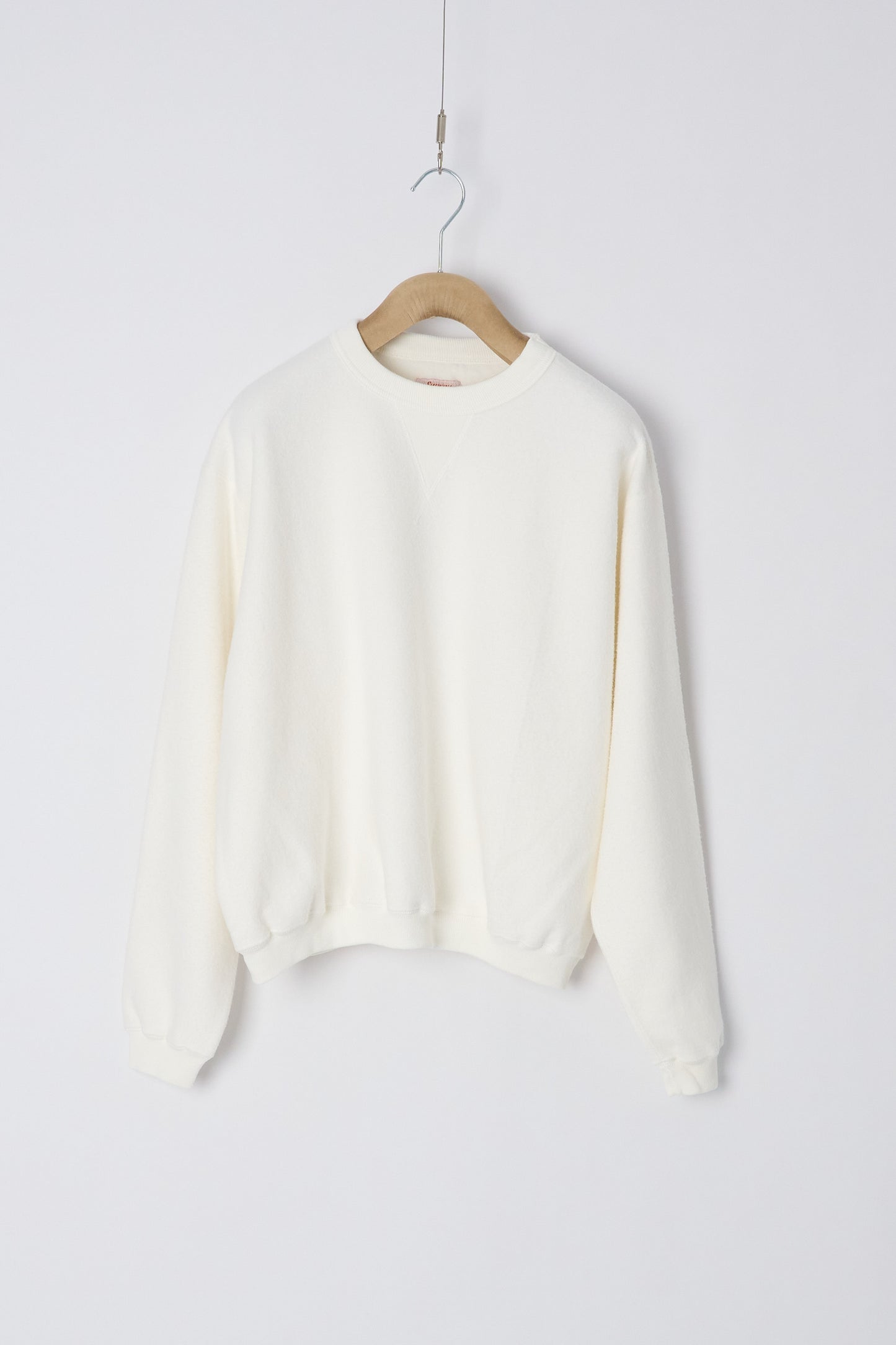 Hina CN Sweatshirt - Japanese Brushed Fleece - Off White