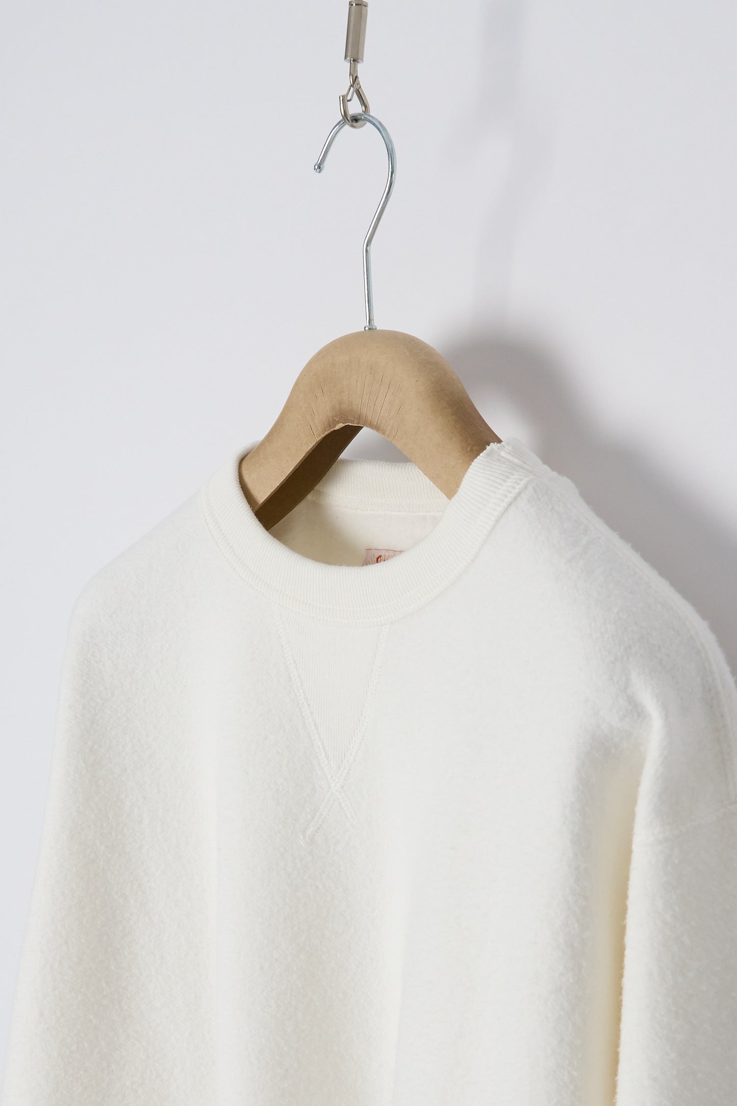 Hina CN Sweatshirt - Japanese Brushed Fleece - Off White
