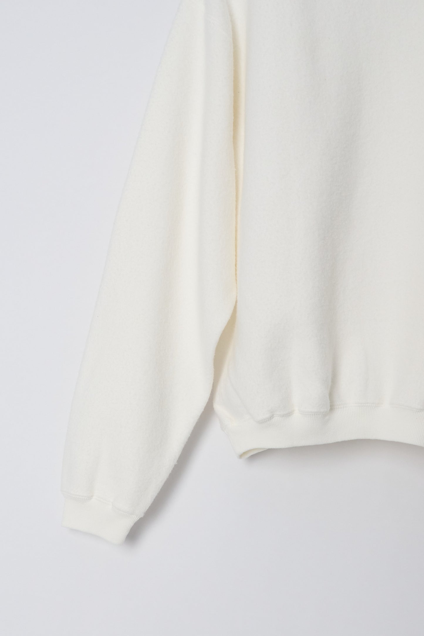 Hina CN Sweatshirt - Japanese Brushed Fleece - Off White
