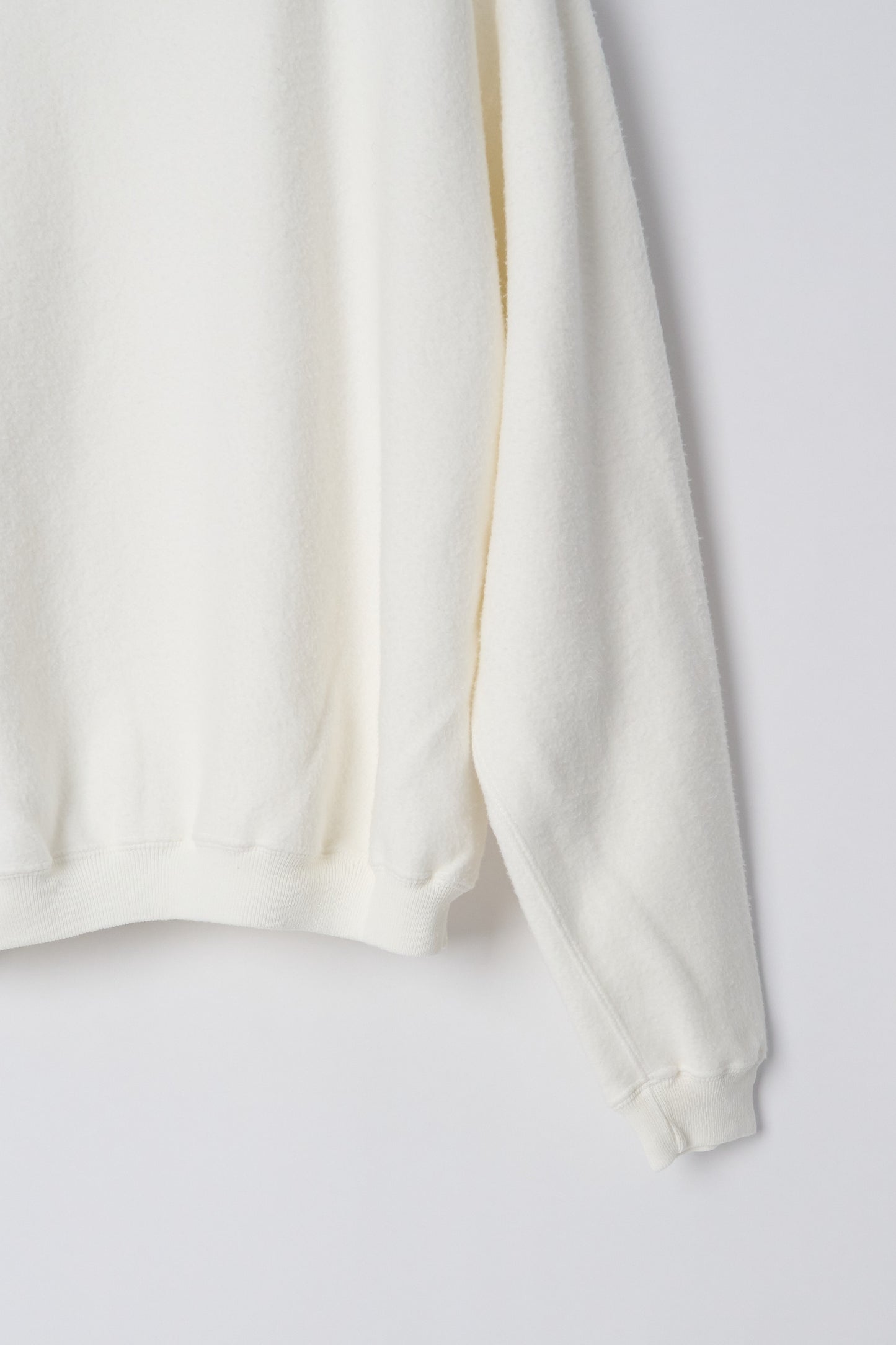 Hina CN Sweatshirt - Japanese Brushed Fleece - Off White