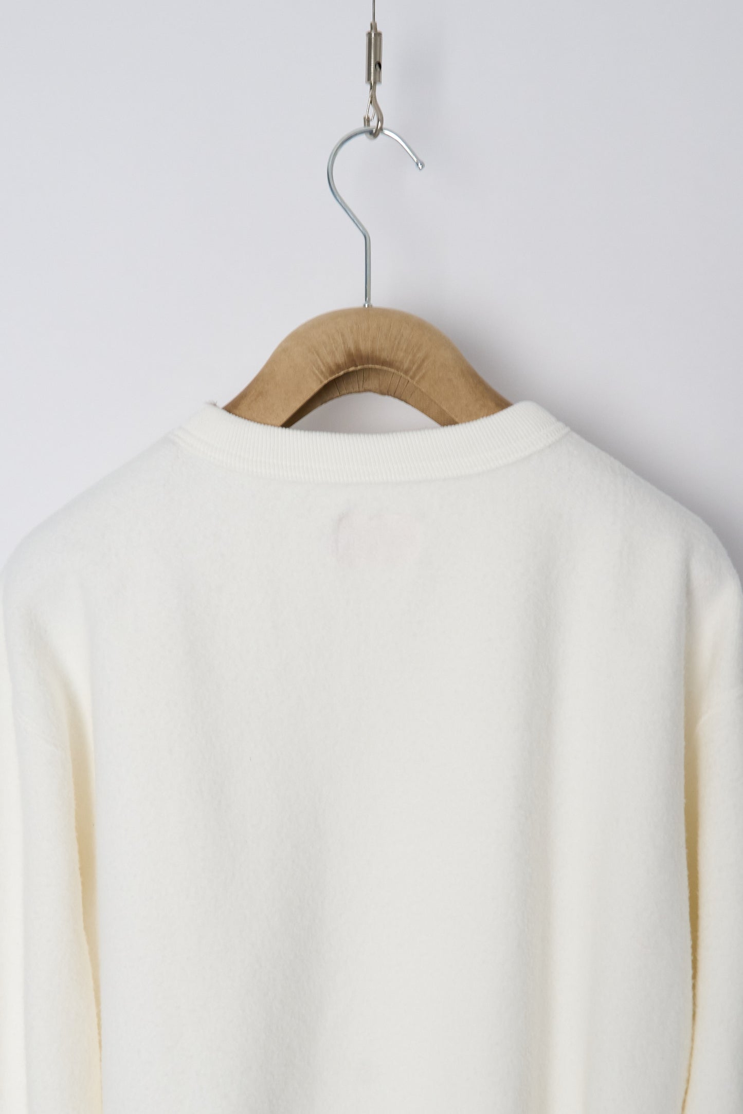Hina CN Sweatshirt - Japanese Brushed Fleece - Off White