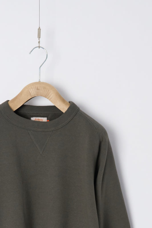 Poli'ahu CN Sweatshirt - Japanese Brushed Fleece - Beluga