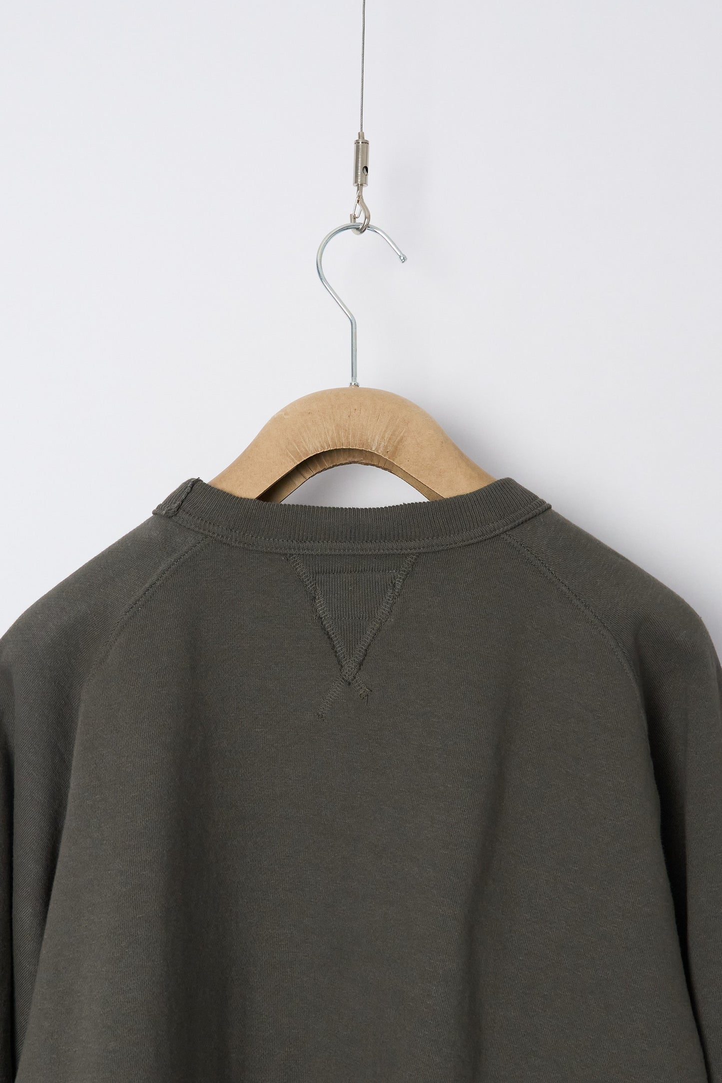 Poli'ahu CN Sweatshirt - Japanese Brushed Fleece - Beluga