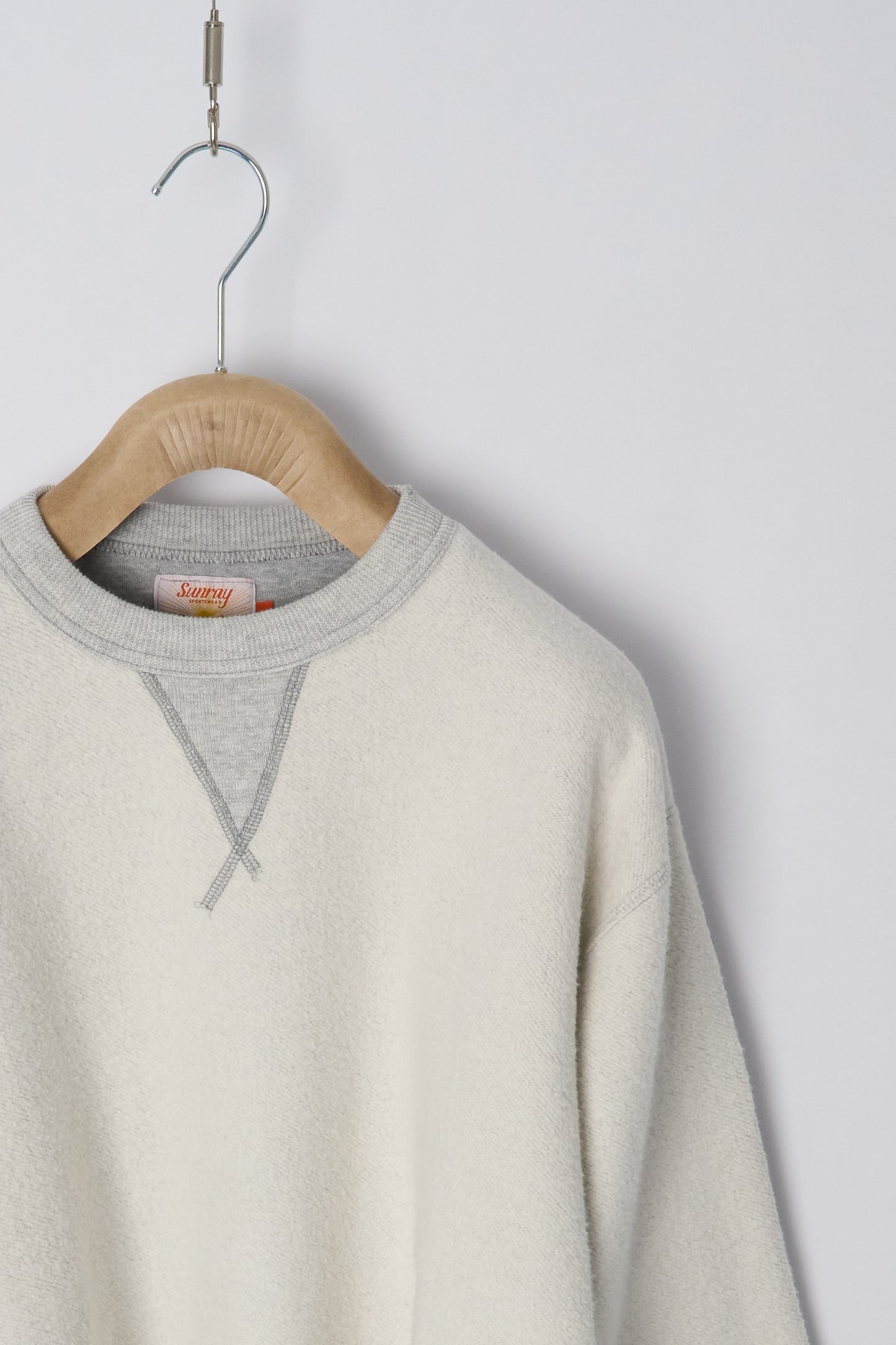 Hina CN Sweatshirt - Japanese Brushed Fleece - Hambledon Grey