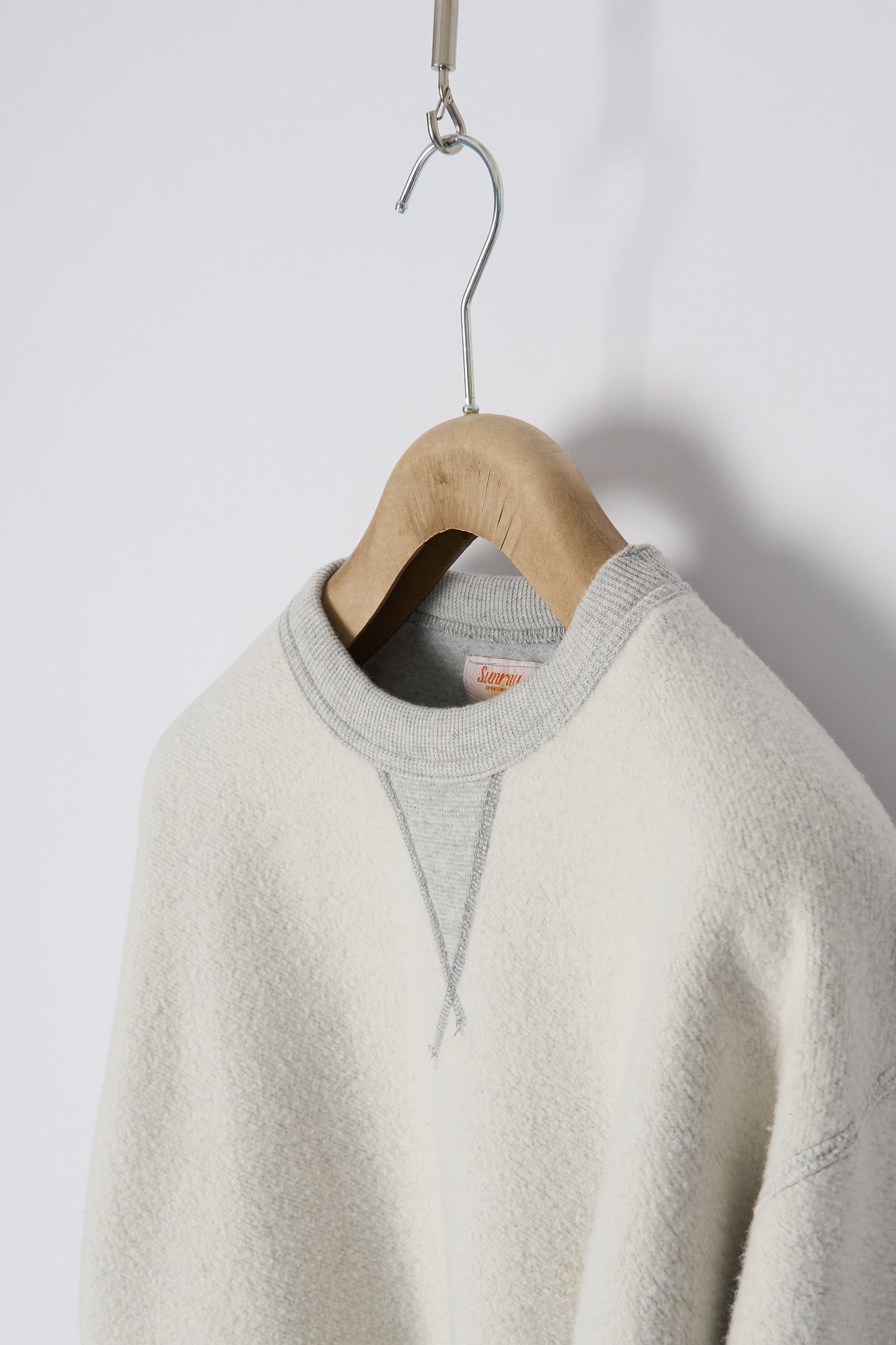 Hina CN Sweatshirt - Japanese Brushed Fleece - Hambledon Grey