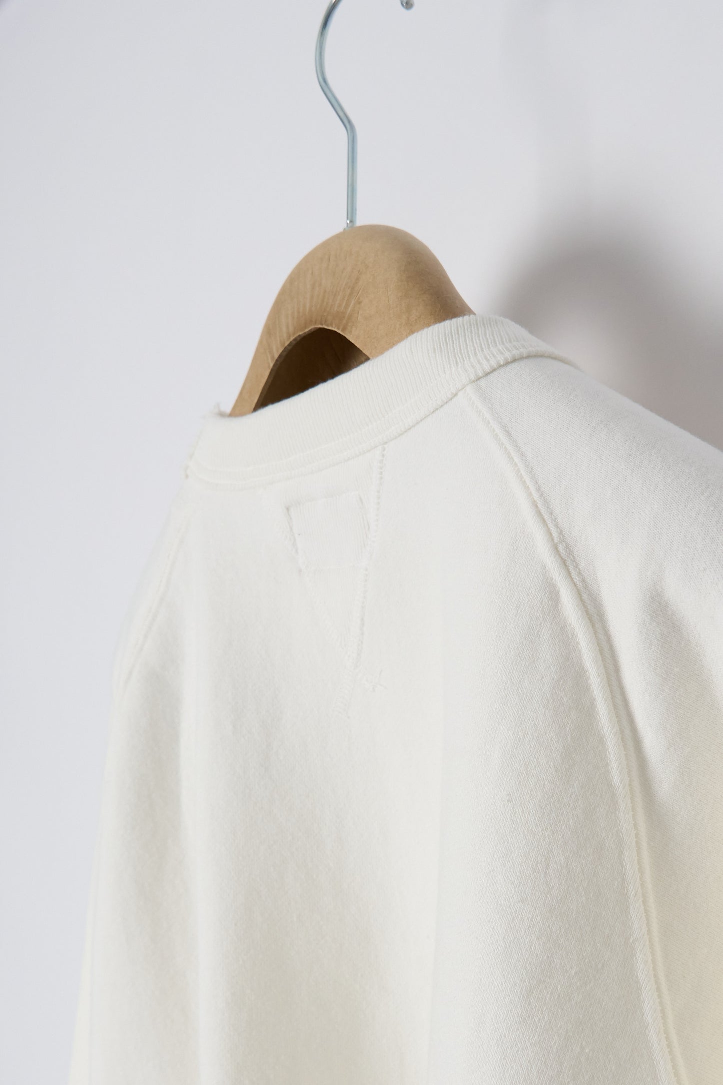 Poli'ahu CN Sweatshirt - Japanese Brushed Fleece - Off White