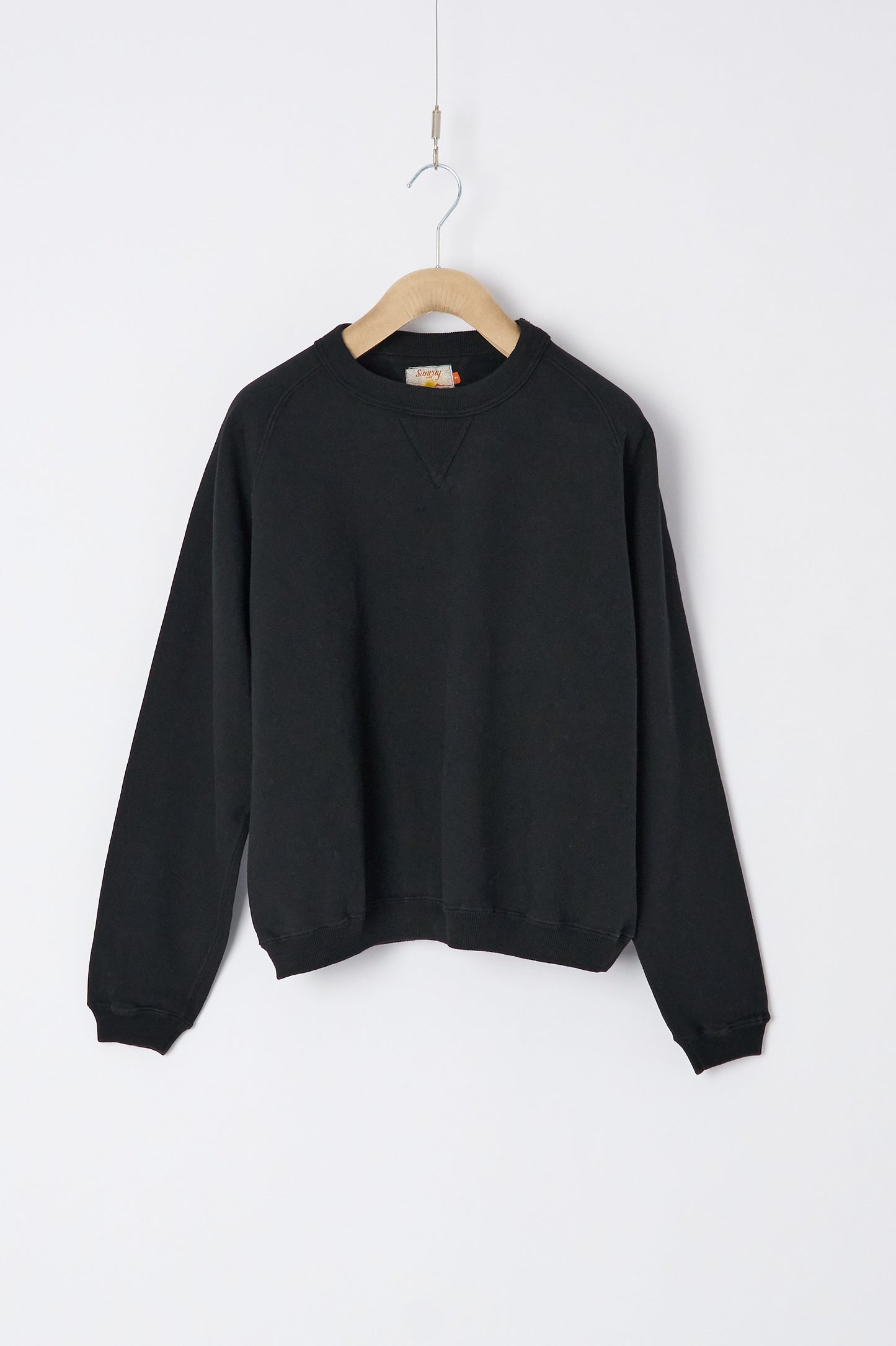 Poli'ahu CN Sweatshirt - Japanese Brushed Fleece - Anthracite