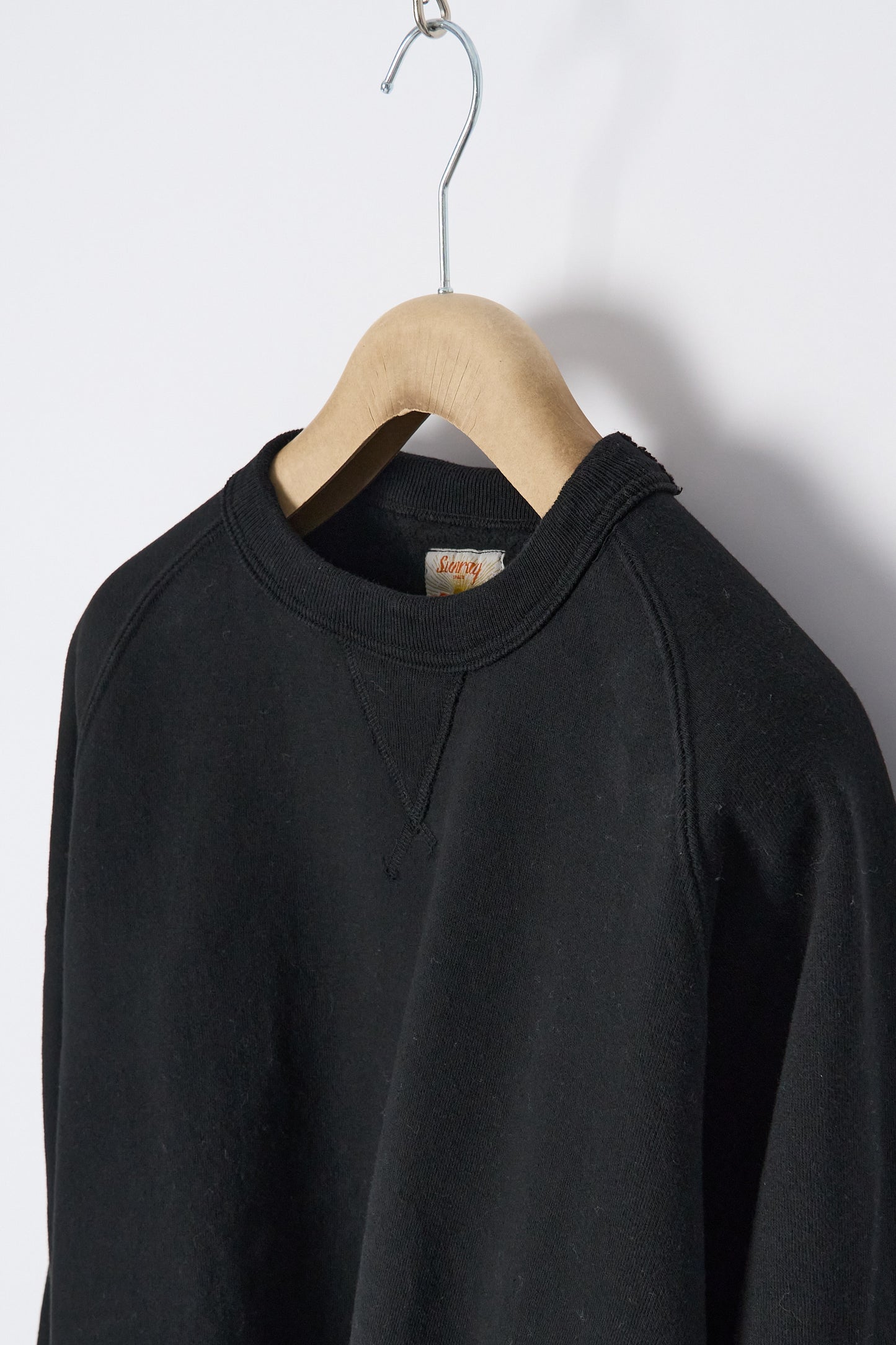 Poli'ahu CN Sweatshirt - Japanese Brushed Fleece - Anthracite