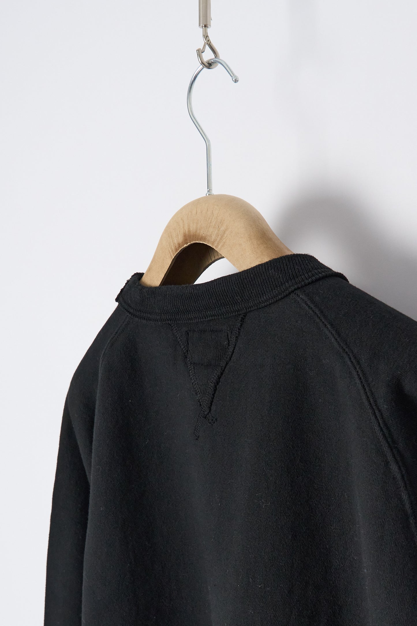 Poli'ahu CN Sweatshirt - Japanese Brushed Fleece - Anthracite