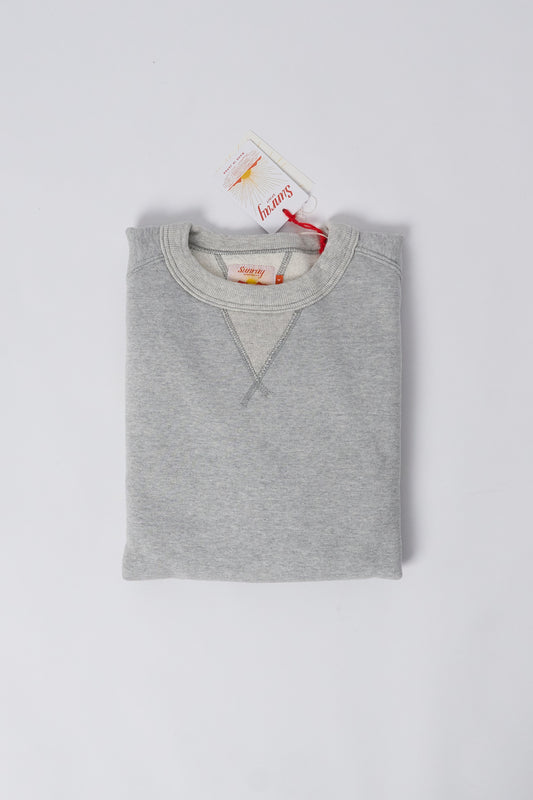 Poli'ahu CN Sweatshirt - Japanese Brushed Fleece - Hambledon Grey