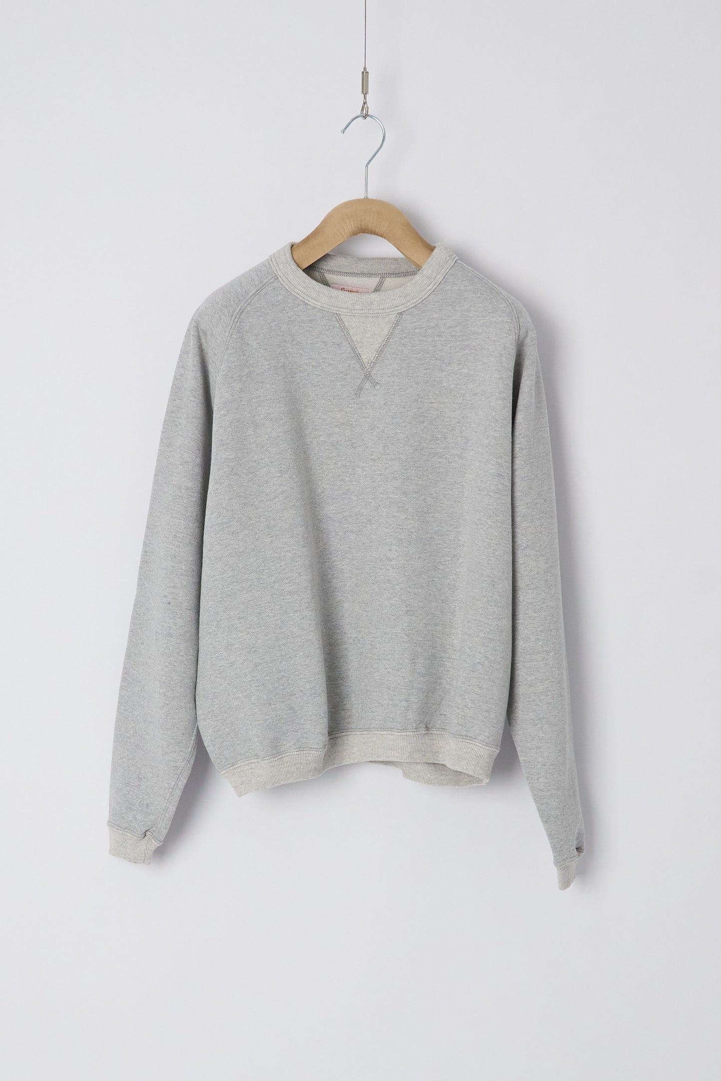 Poli'ahu CN Sweatshirt - Japanese Brushed Fleece - Hambledon Grey