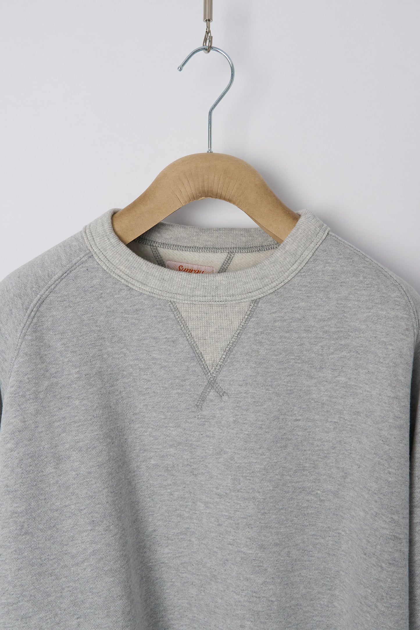 Poli'ahu CN Sweatshirt - Japanese Brushed Fleece - Hambledon Grey