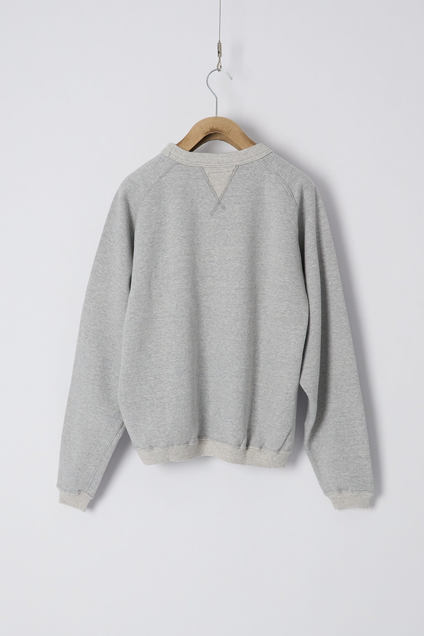 Poli'ahu CN Sweatshirt - Japanese Brushed Fleece - Hambledon Grey