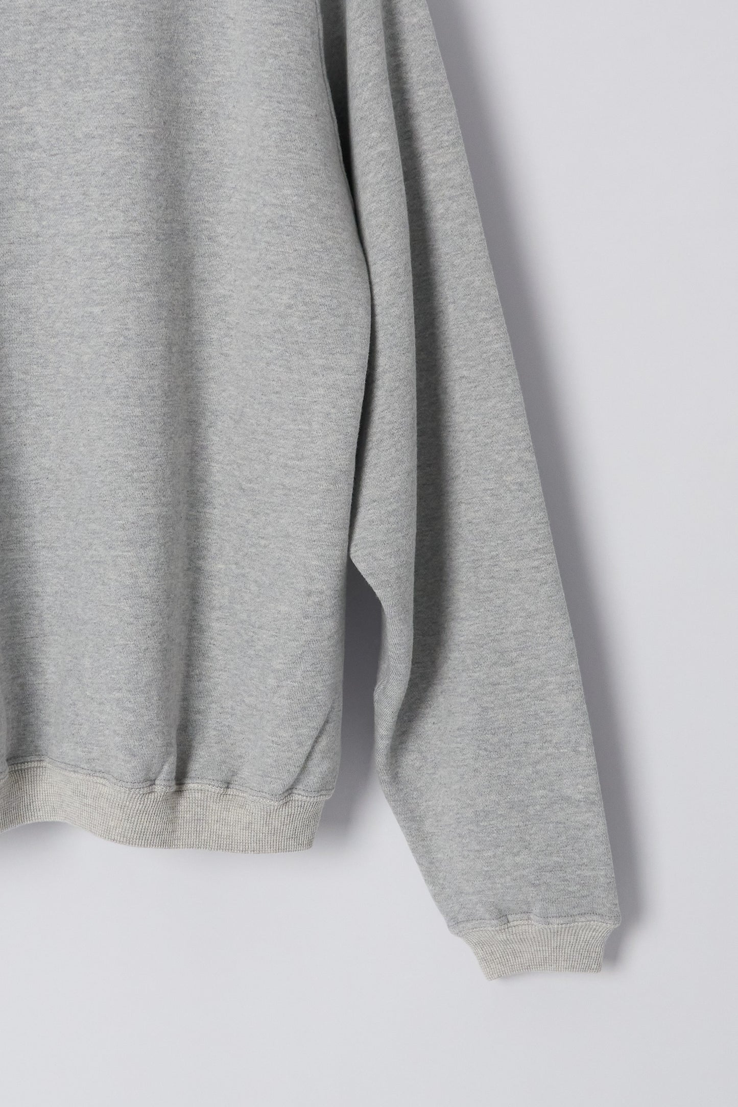 Poli'ahu CN Sweatshirt - Japanese Brushed Fleece - Hambledon Grey