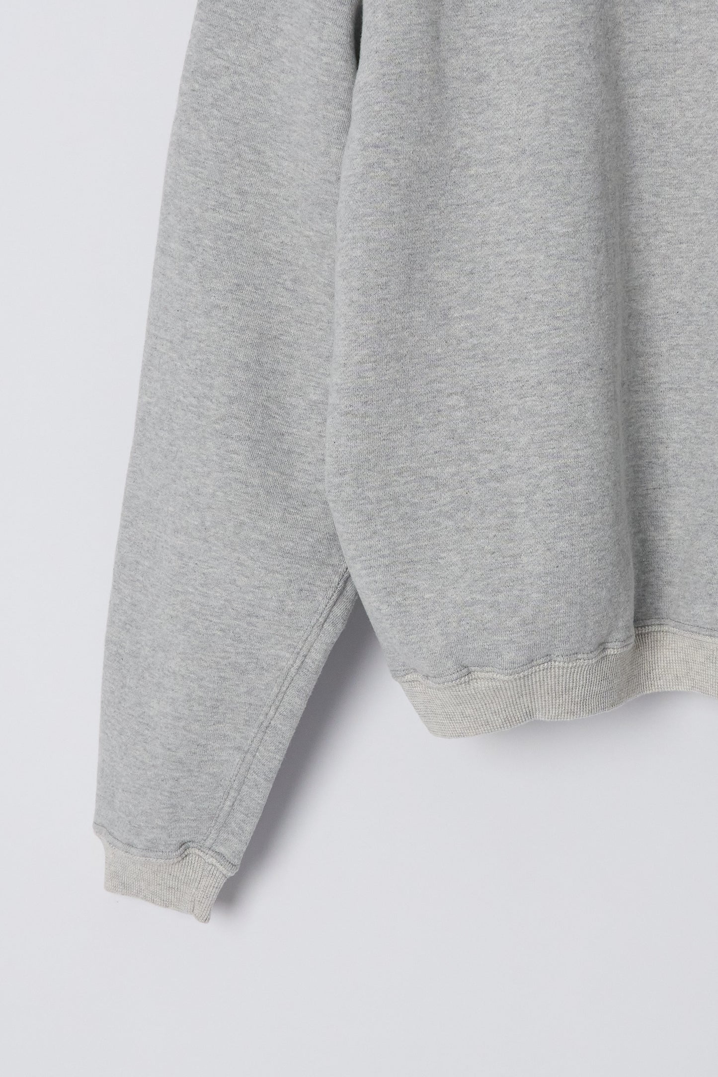Poli'ahu CN Sweatshirt - Japanese Brushed Fleece - Hambledon Grey