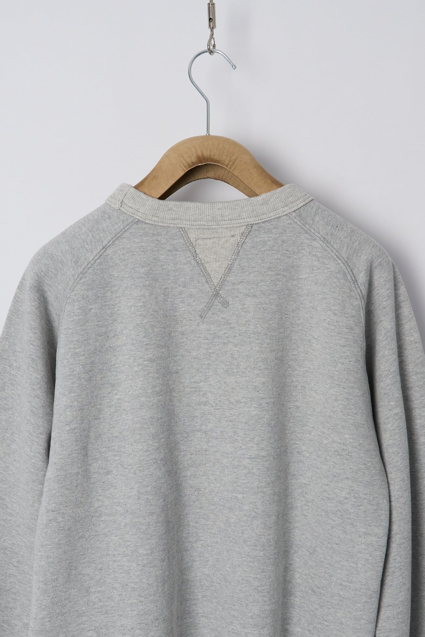 Poli'ahu CN Sweatshirt - Japanese Brushed Fleece - Hambledon Grey