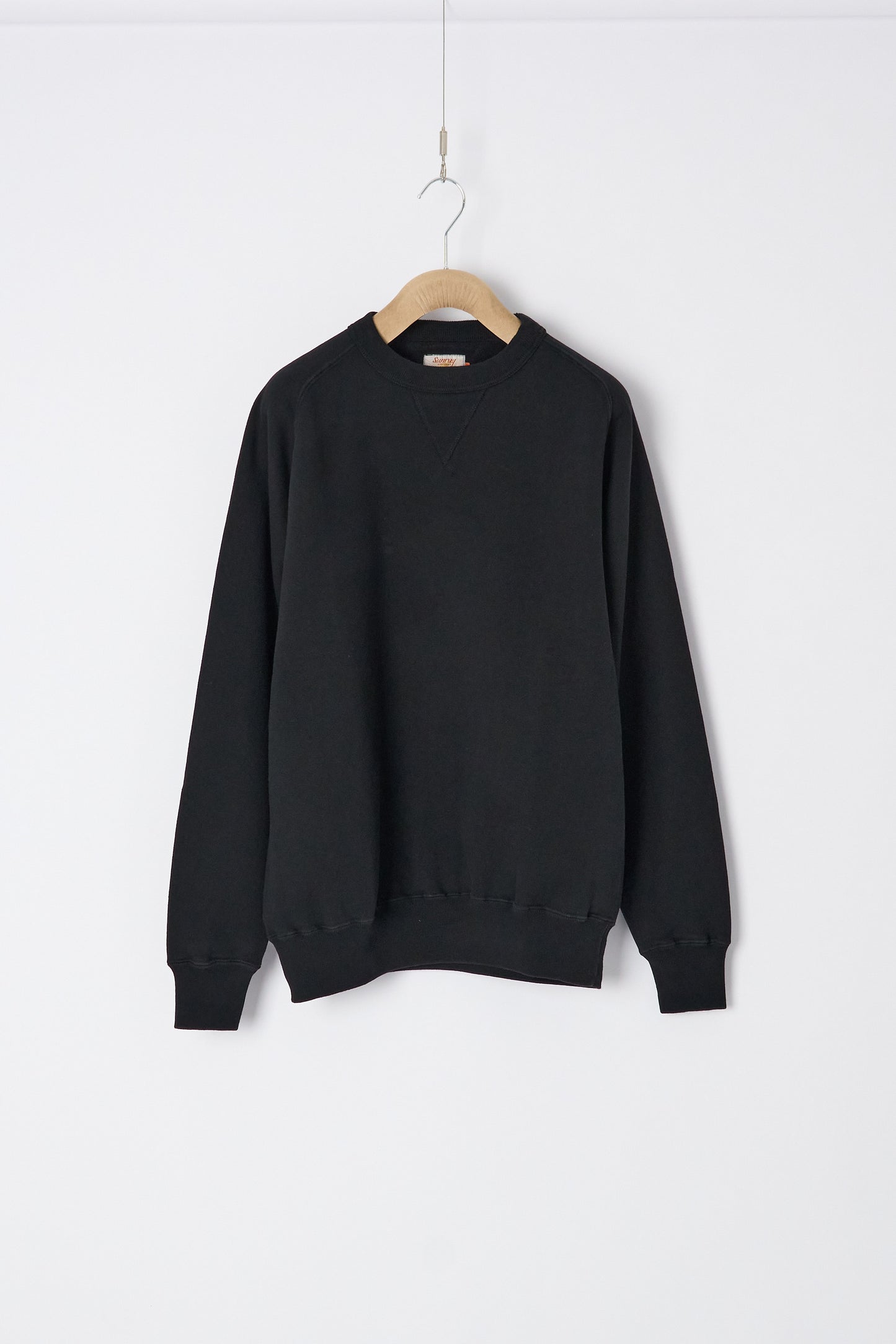 Puamana CN Sweatshirt - Japanese Brushed Fleece - Anthracite