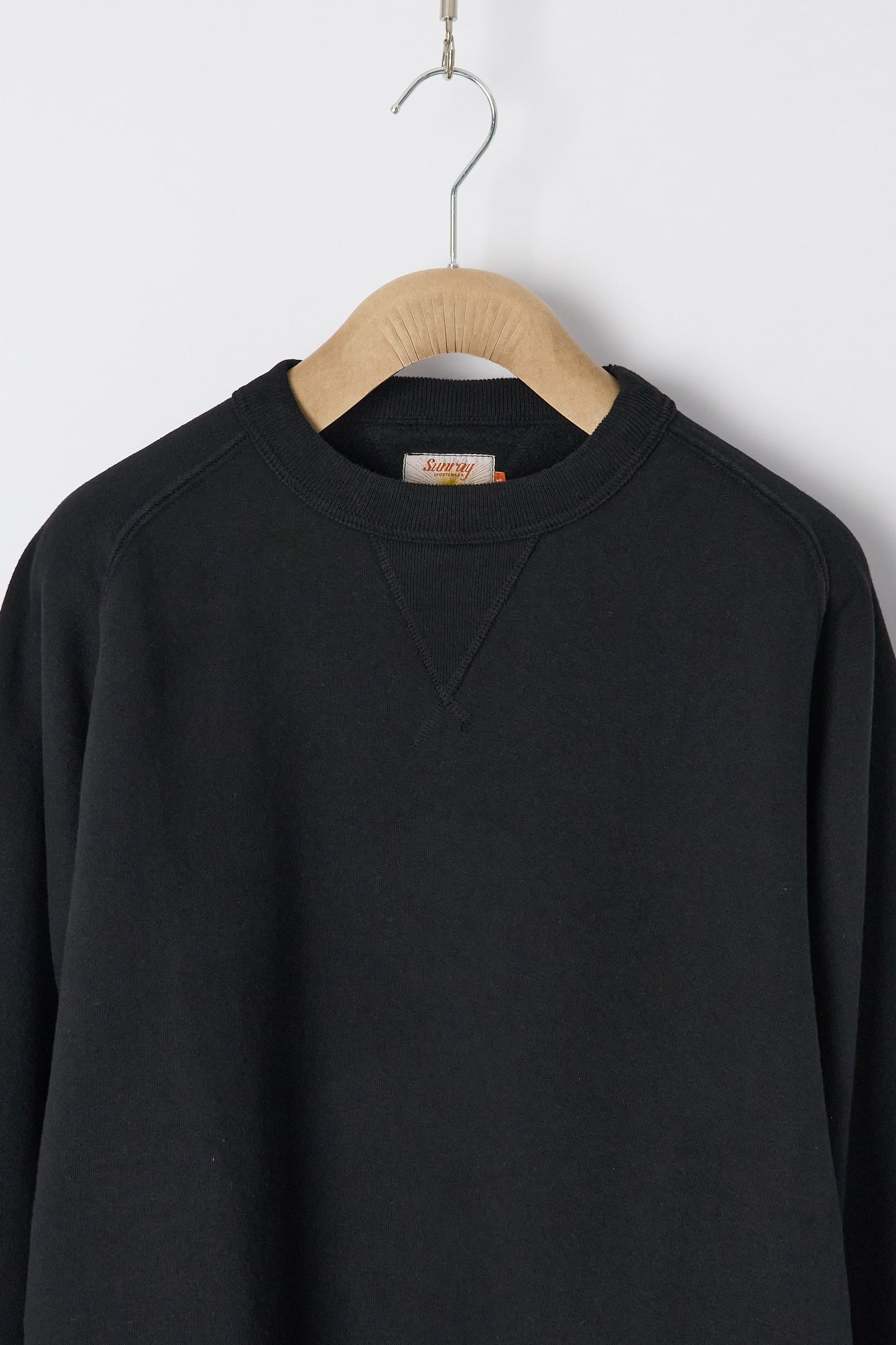 Puamana CN Sweatshirt - Japanese Brushed Fleece - Anthracite
