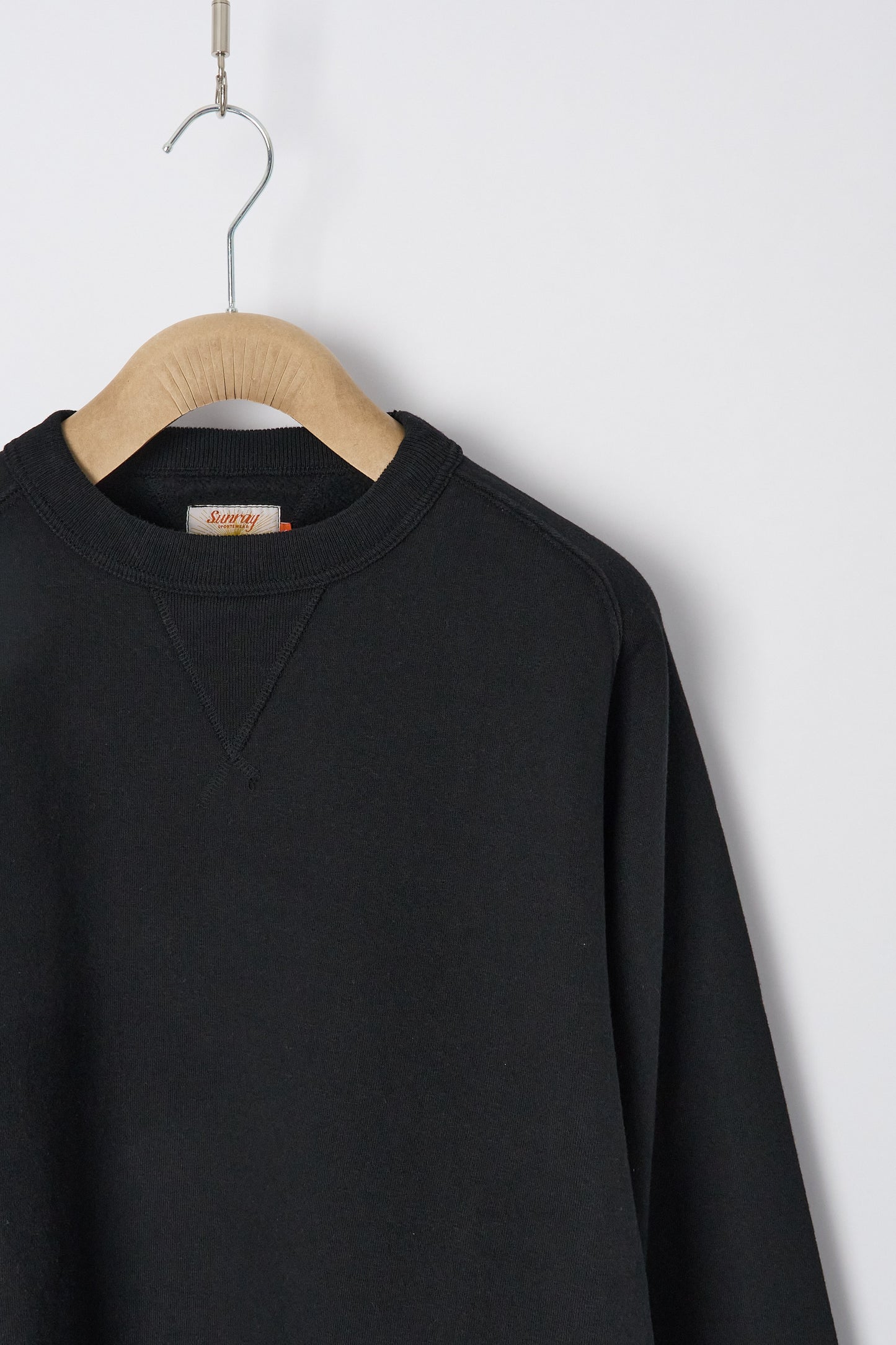 Puamana CN Sweatshirt - Japanese Brushed Fleece - Anthracite