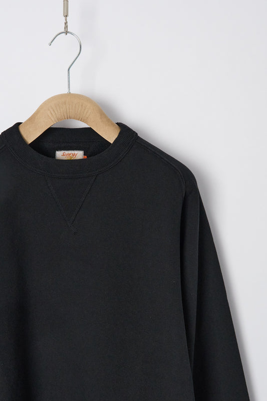 Puamana CN Sweatshirt - Japanese Brushed Fleece - Anthracite