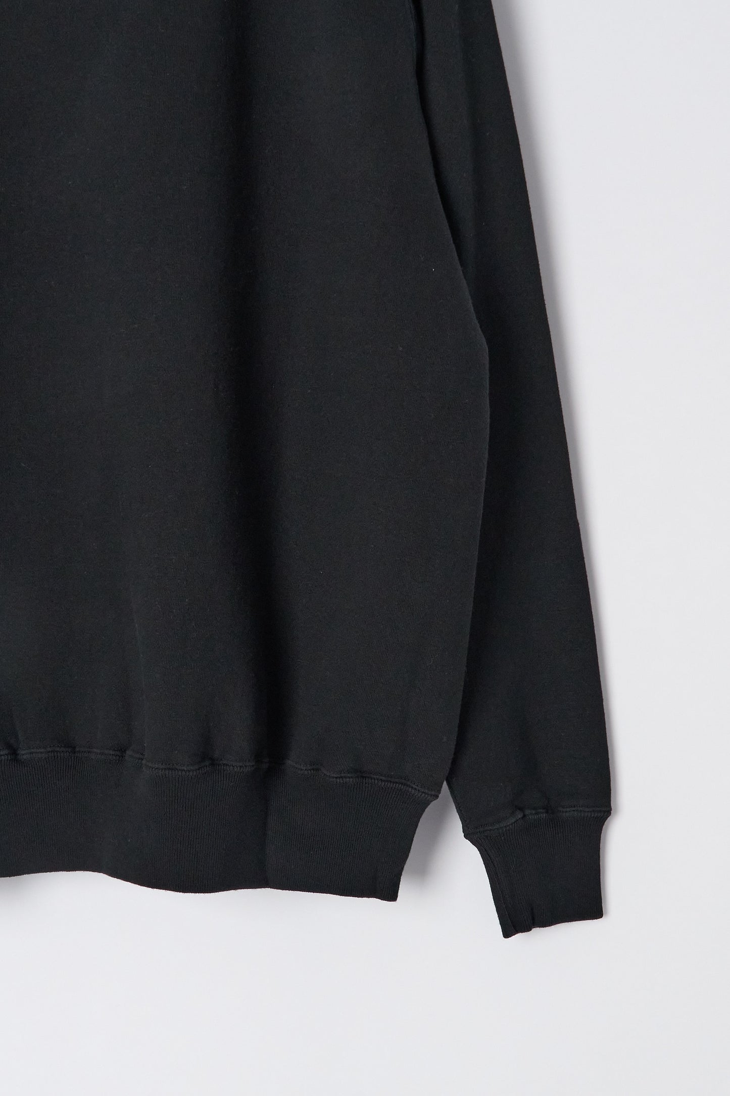 Puamana CN Sweatshirt - Japanese Brushed Fleece - Anthracite