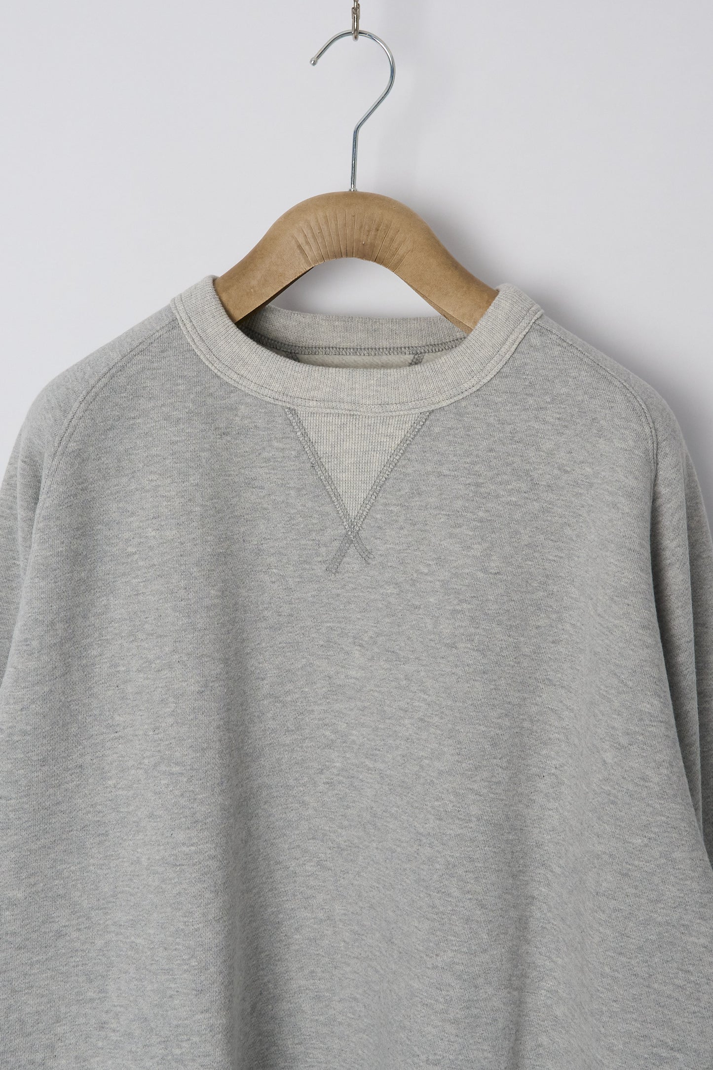Puamana CN Sweatshirt - Japanese Brushed Fleece - Hambledon Grey